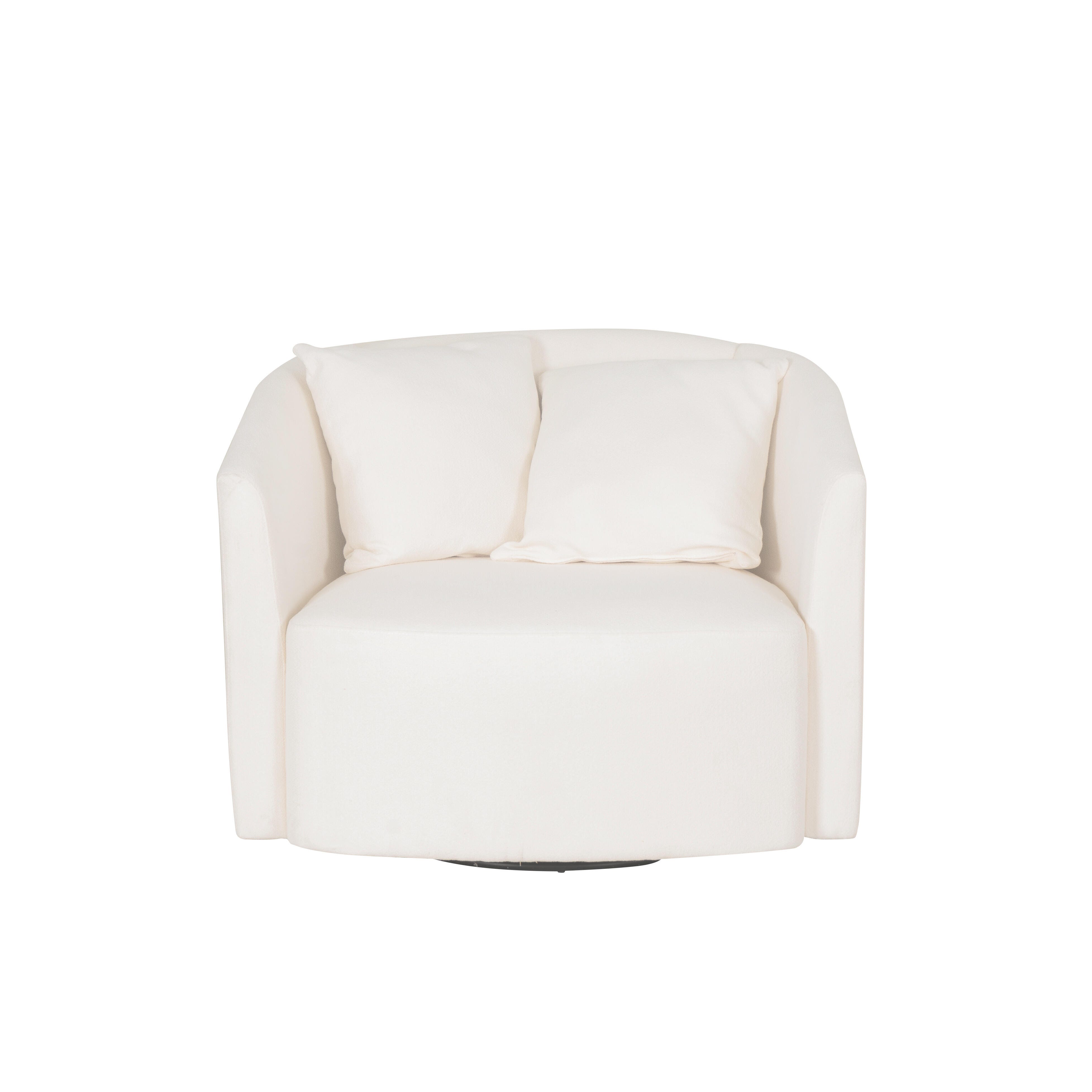 Linon Swivel Accent Chair, , large
