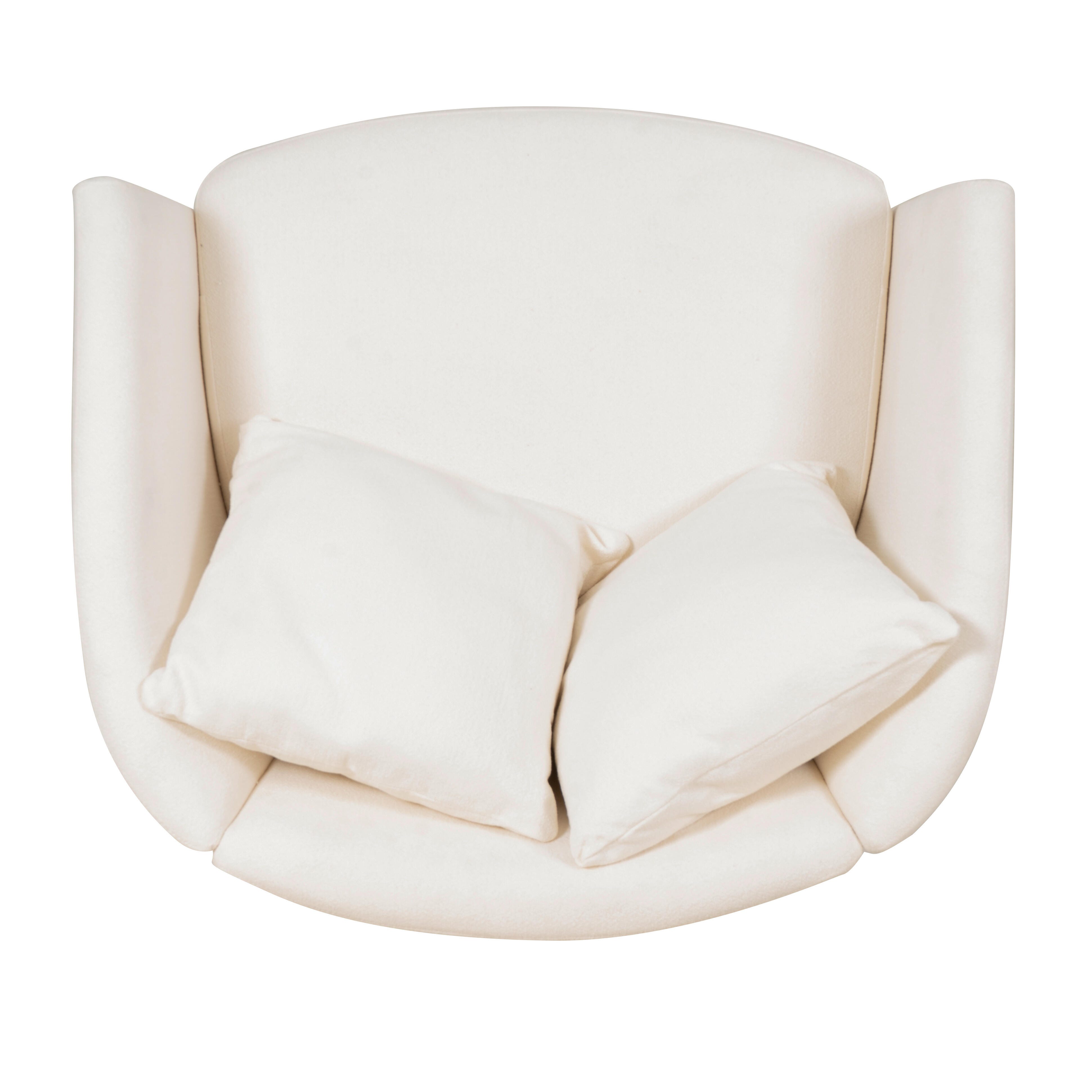 Linon Swivel Accent Chair, , large
