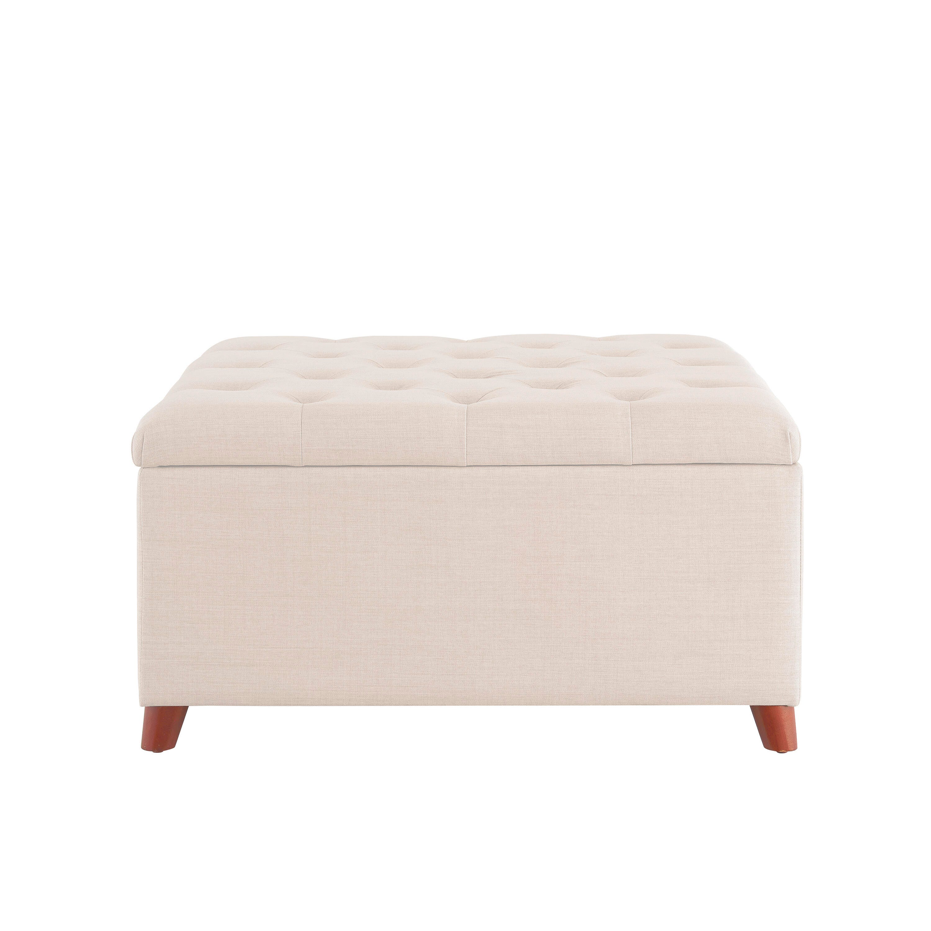 Linon Ottoman with Storage, , large
