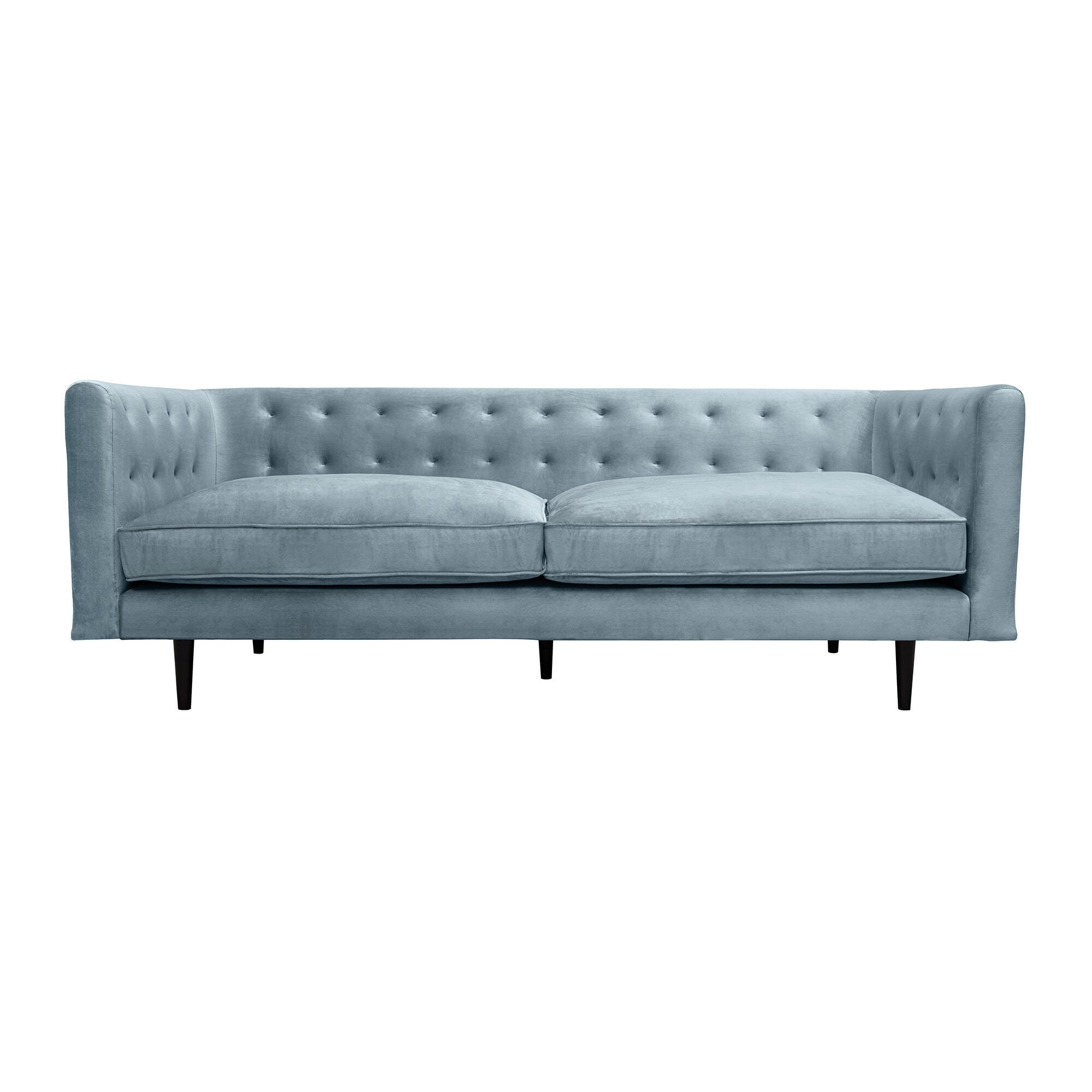 Armen Living Annabelle Sofa, Bluestone, large