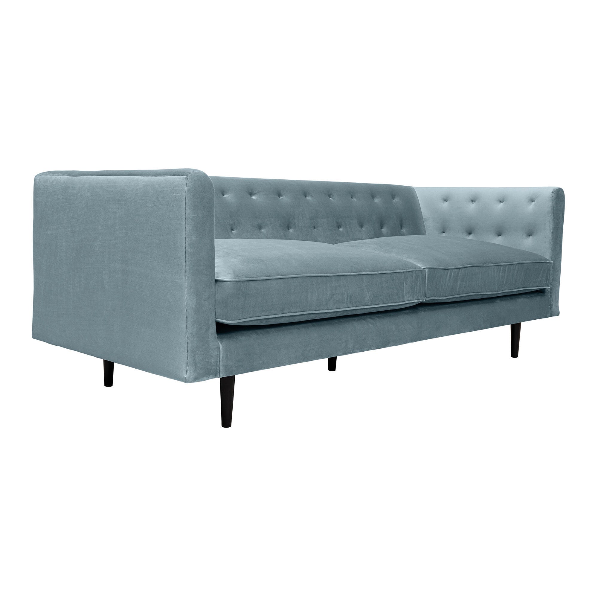 Armen Living Annabelle Sofa, Bluestone, large