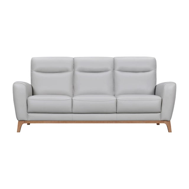 Armen Living Greyson Leather Sofa