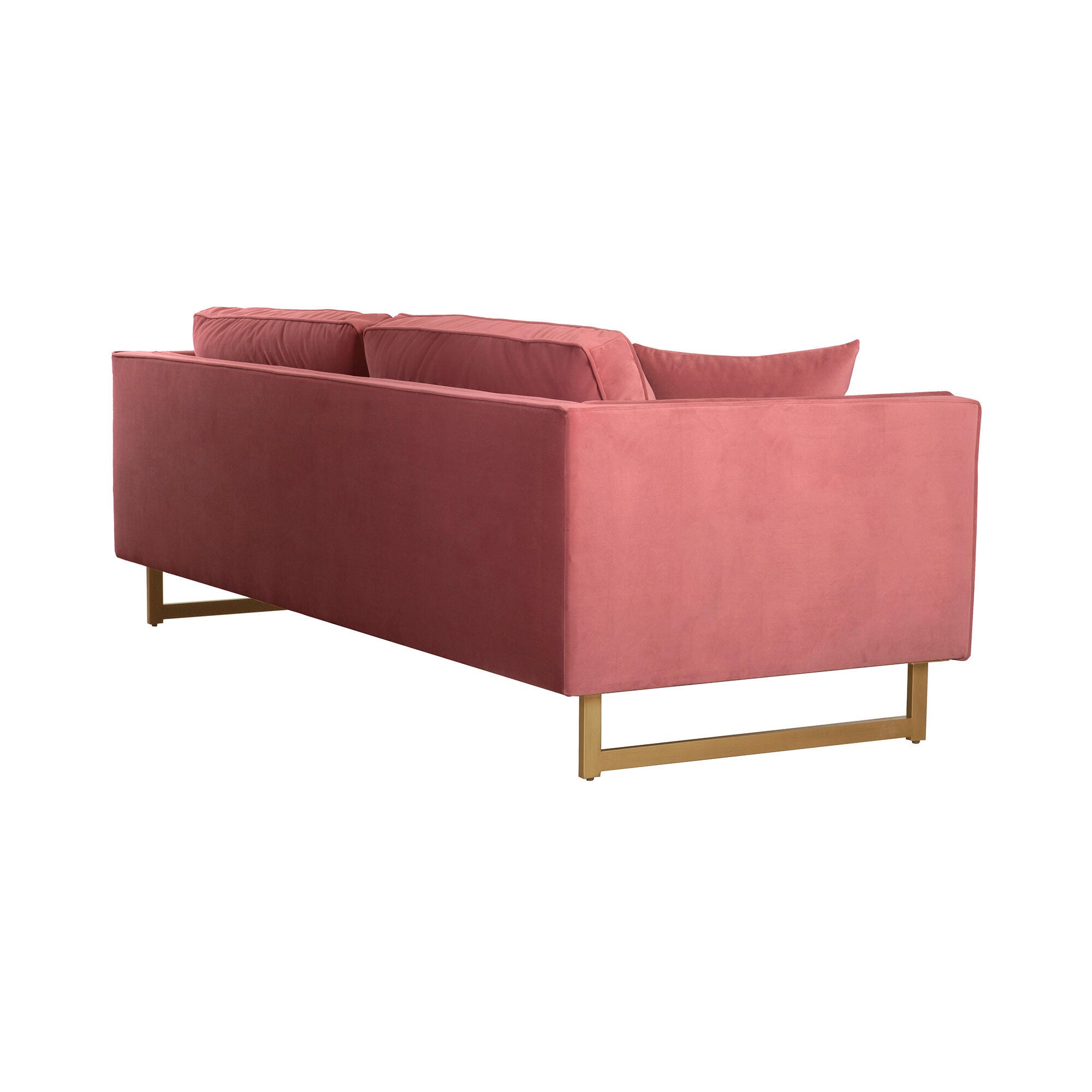 Armen Living Lenox Sofa, Pink, large