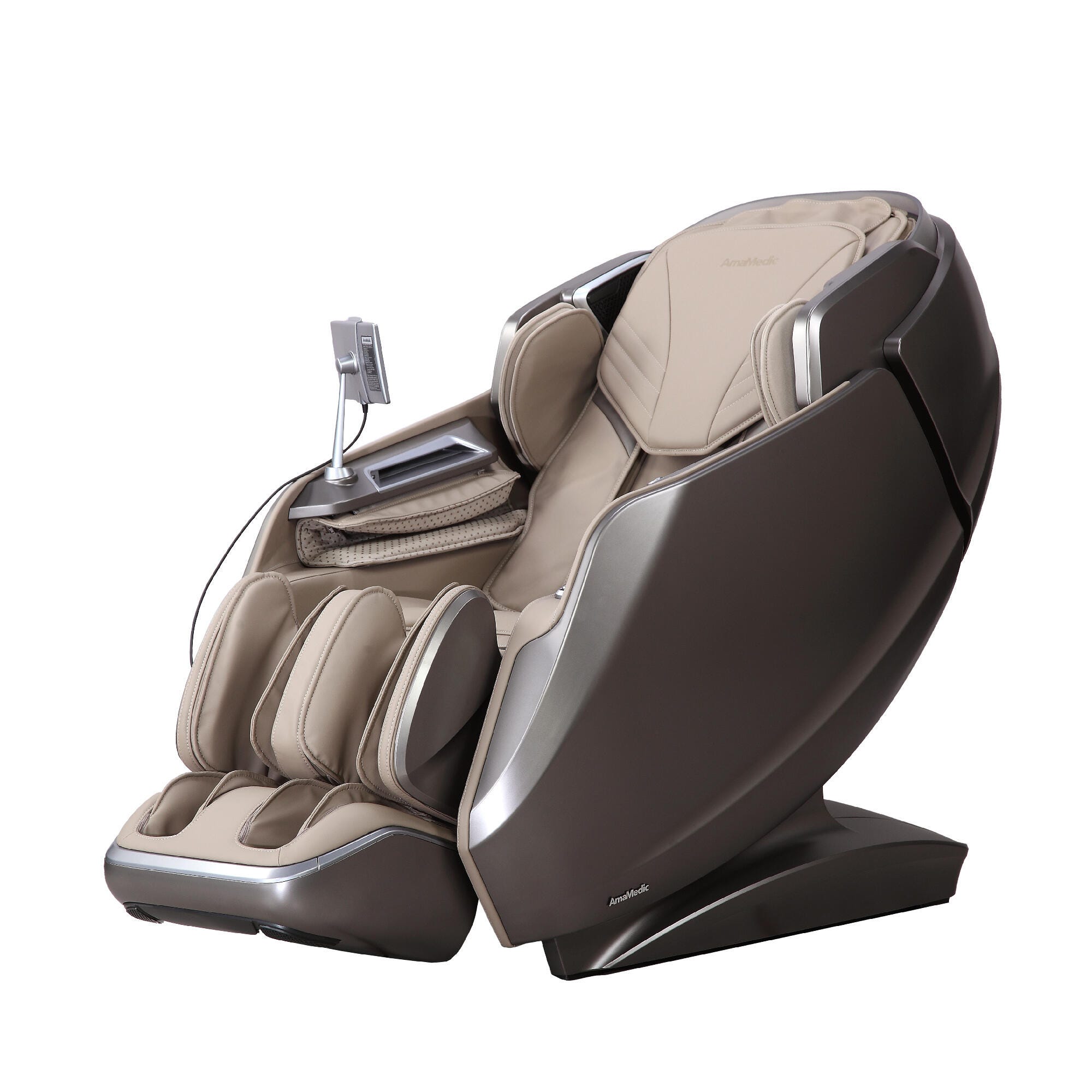 Amamedic Revive Massage Chair, Brown, large