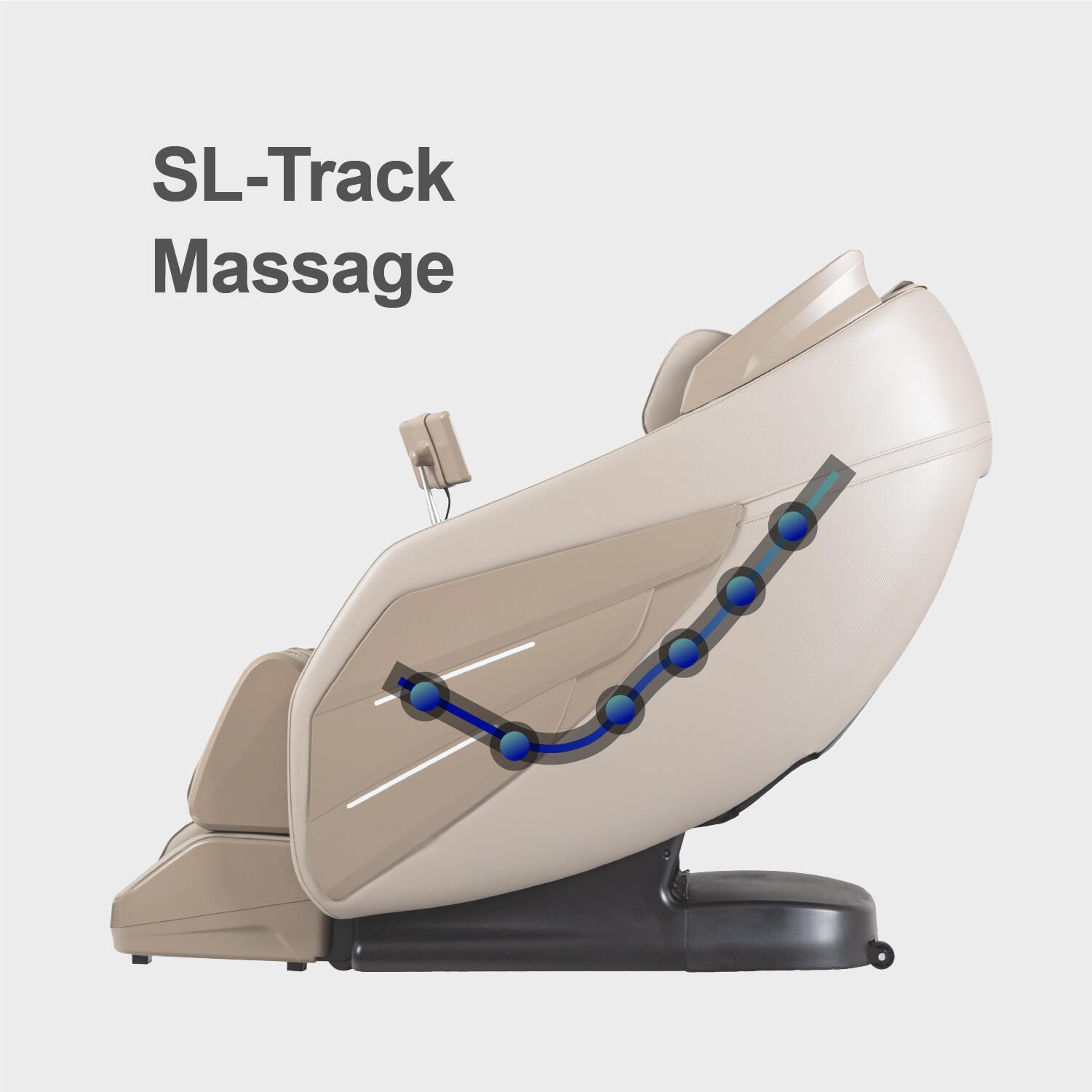 Osaki 3D Champ 2  Massage Chair, Taupe, large
