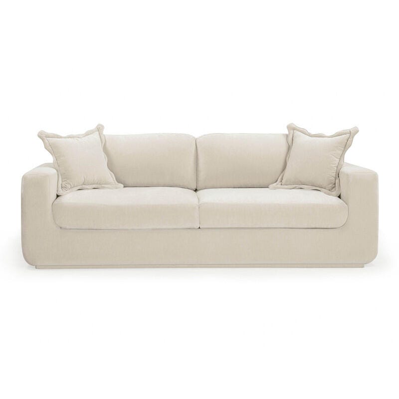 TOV Furniture Miri Sofa, Cream, large