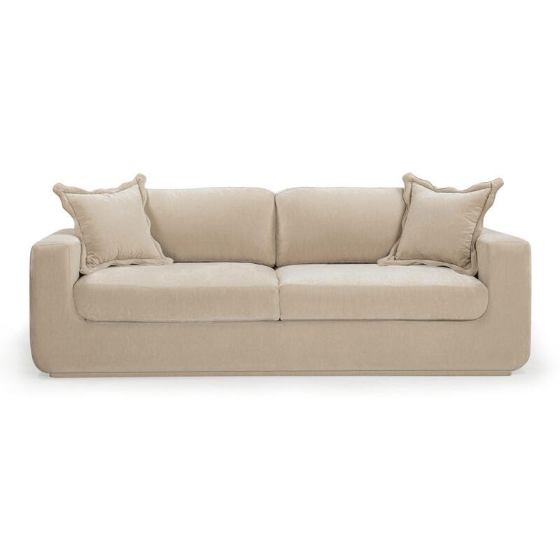 TOV Furniture Miri Sofa, Sand, large