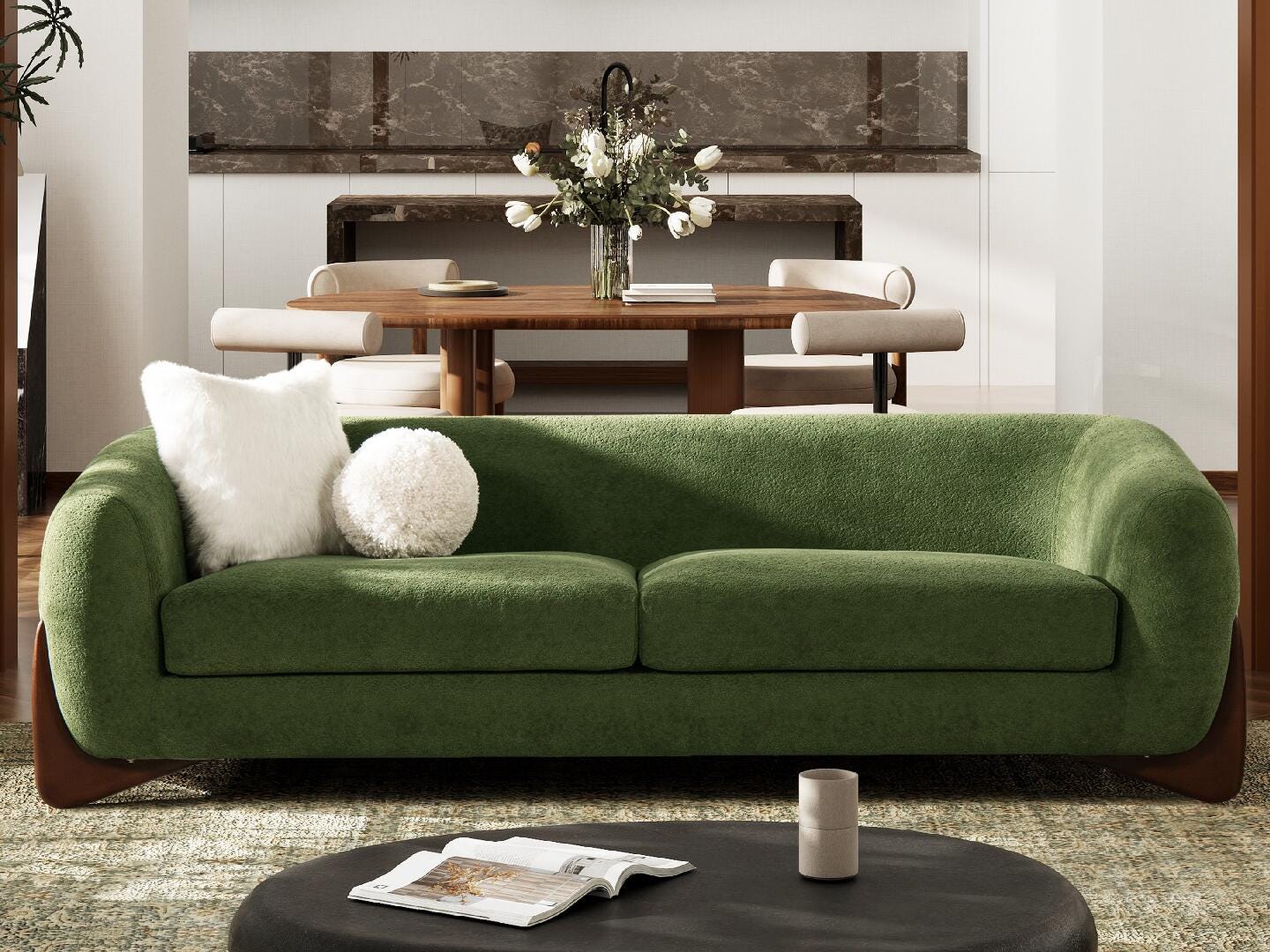 Jennifer Taylor Home Alpine Sofa, , rollover