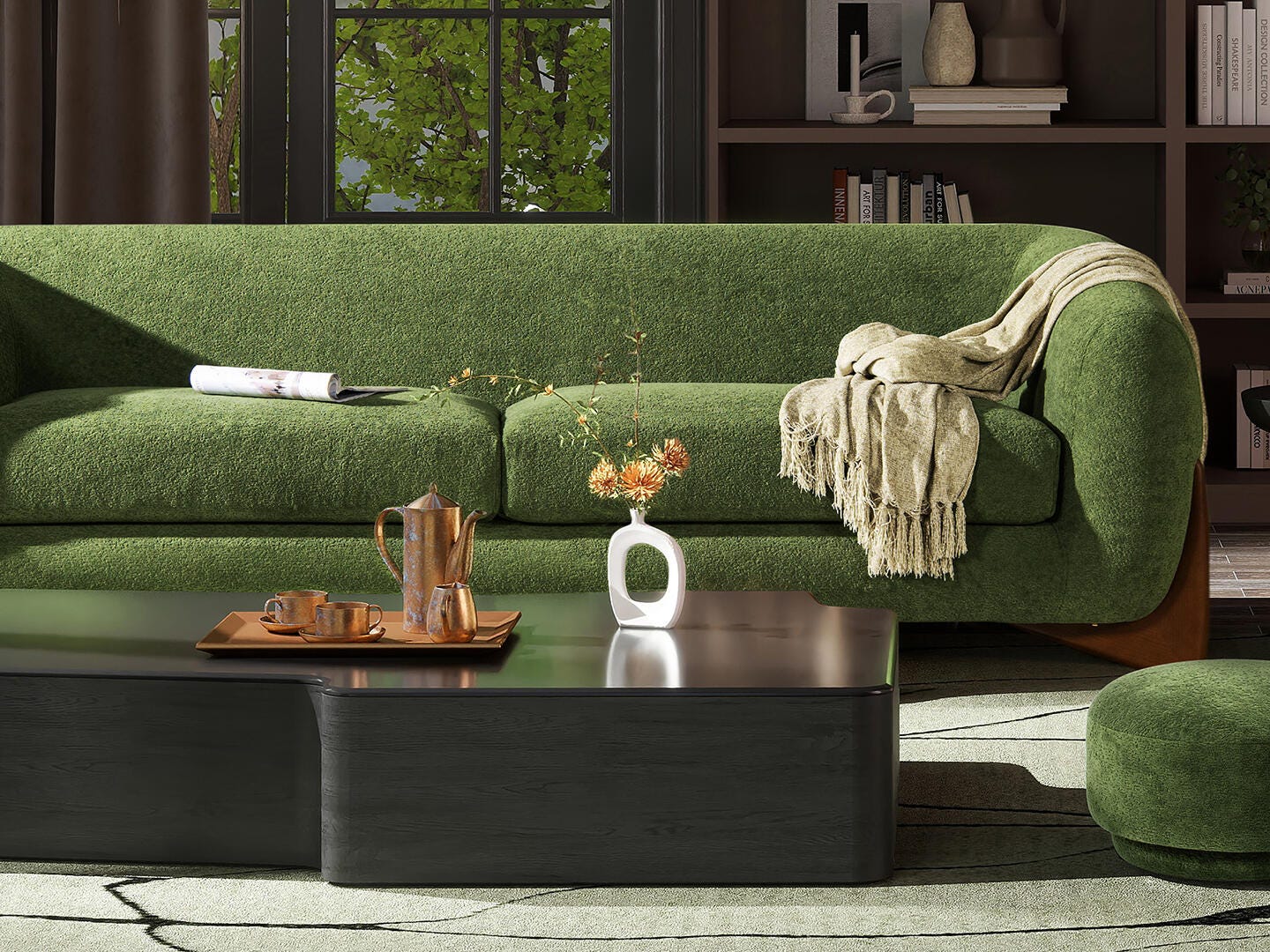 Jennifer Taylor Home Alpine Sofa, , large