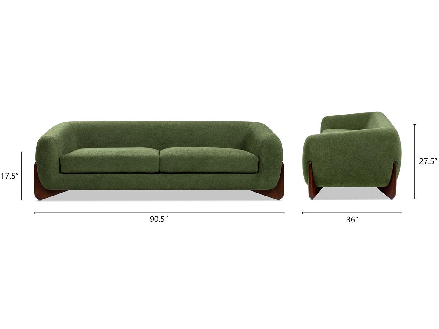 Jennifer Taylor Home Alpine Sofa, , large