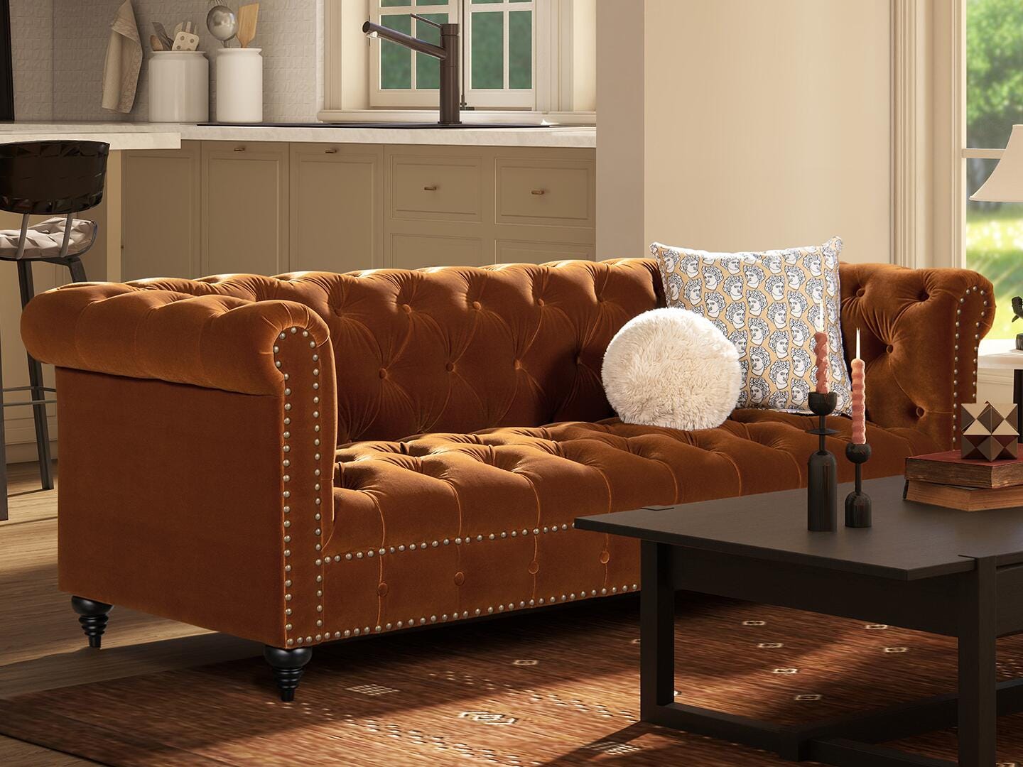 Jennifer Taylor Home Alto Sofa, , large