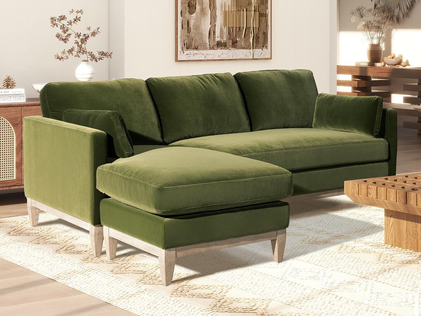 Jennifer Taylor Home Knox 2-Piece Sectional with Chaise, , large