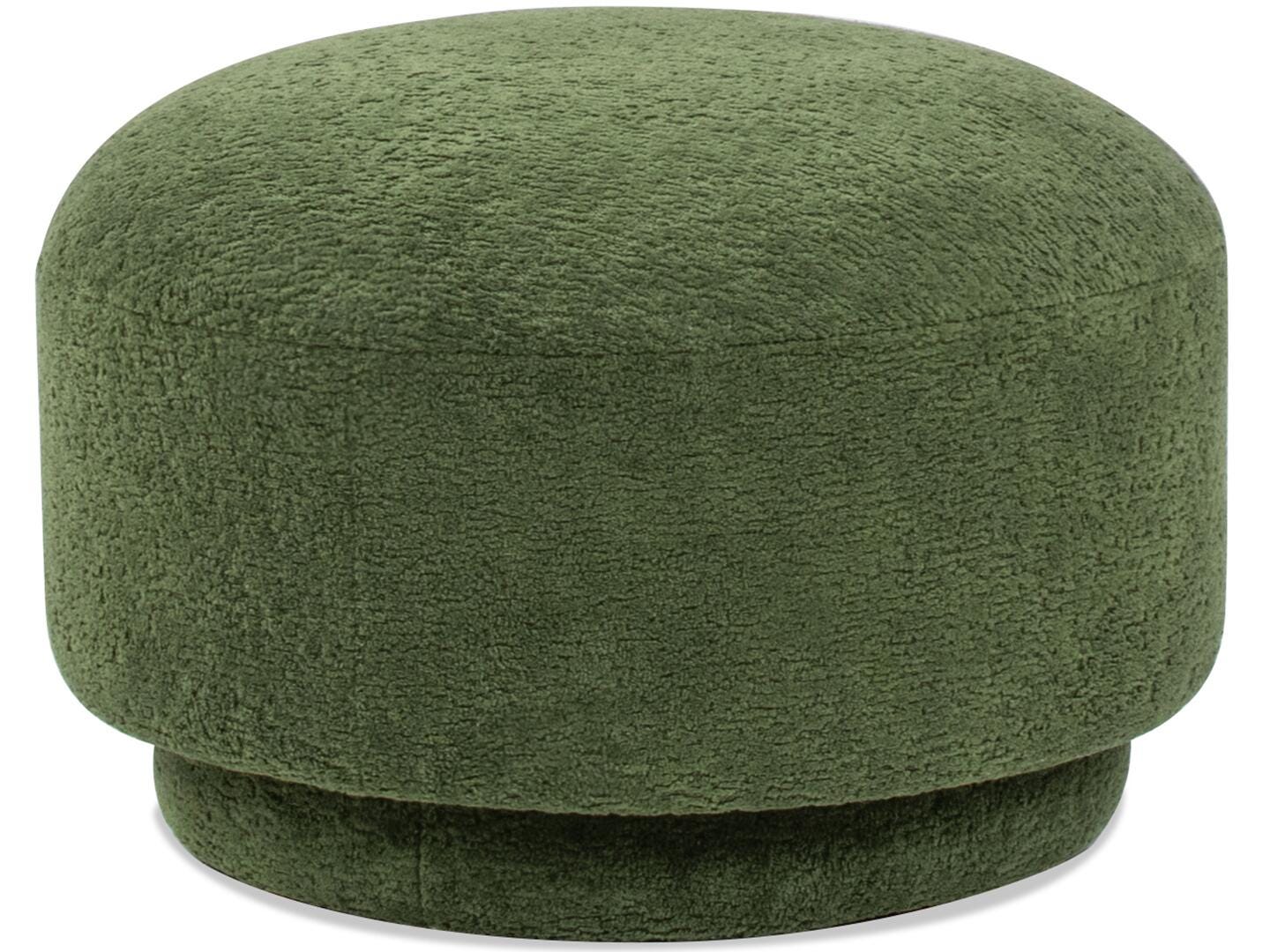 Jennifer Taylor Home Fuji Ottoman, Moss Green, large