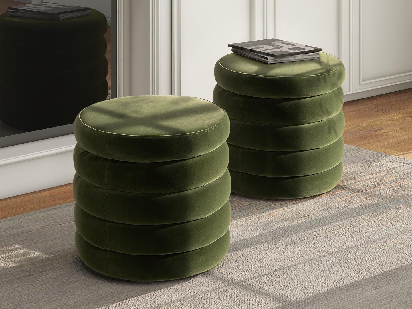 Jennifer Taylor Home Fuji Ottoman with Storage, , rollover