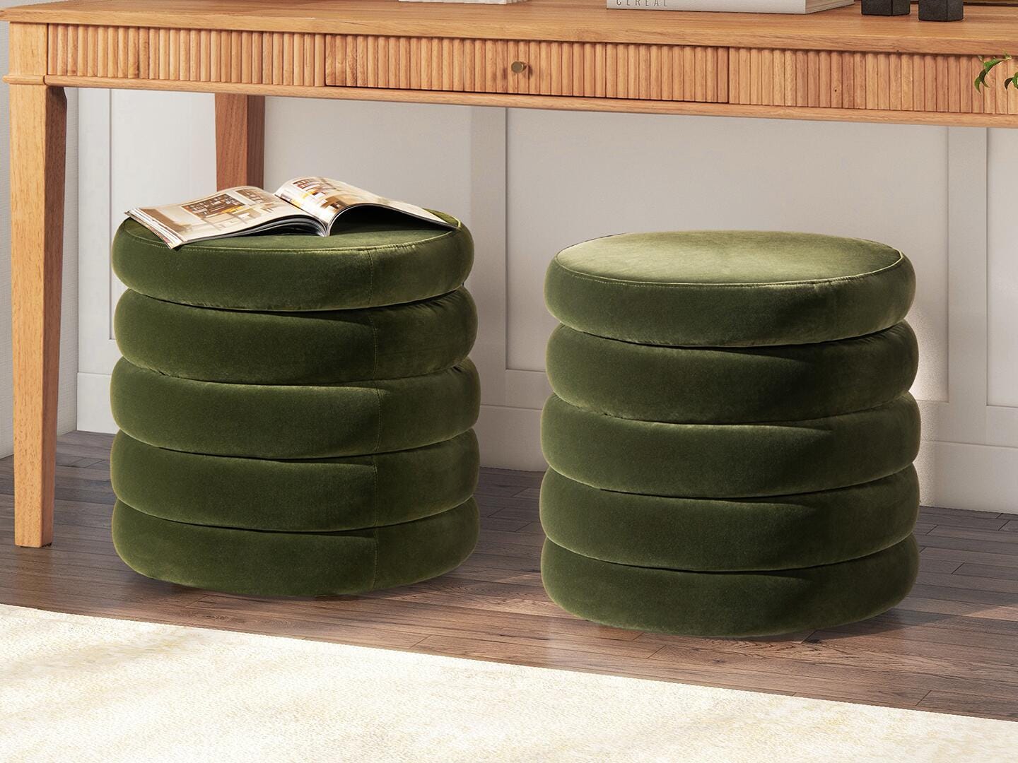 Jennifer Taylor Home Fuji Ottoman with Storage, , large