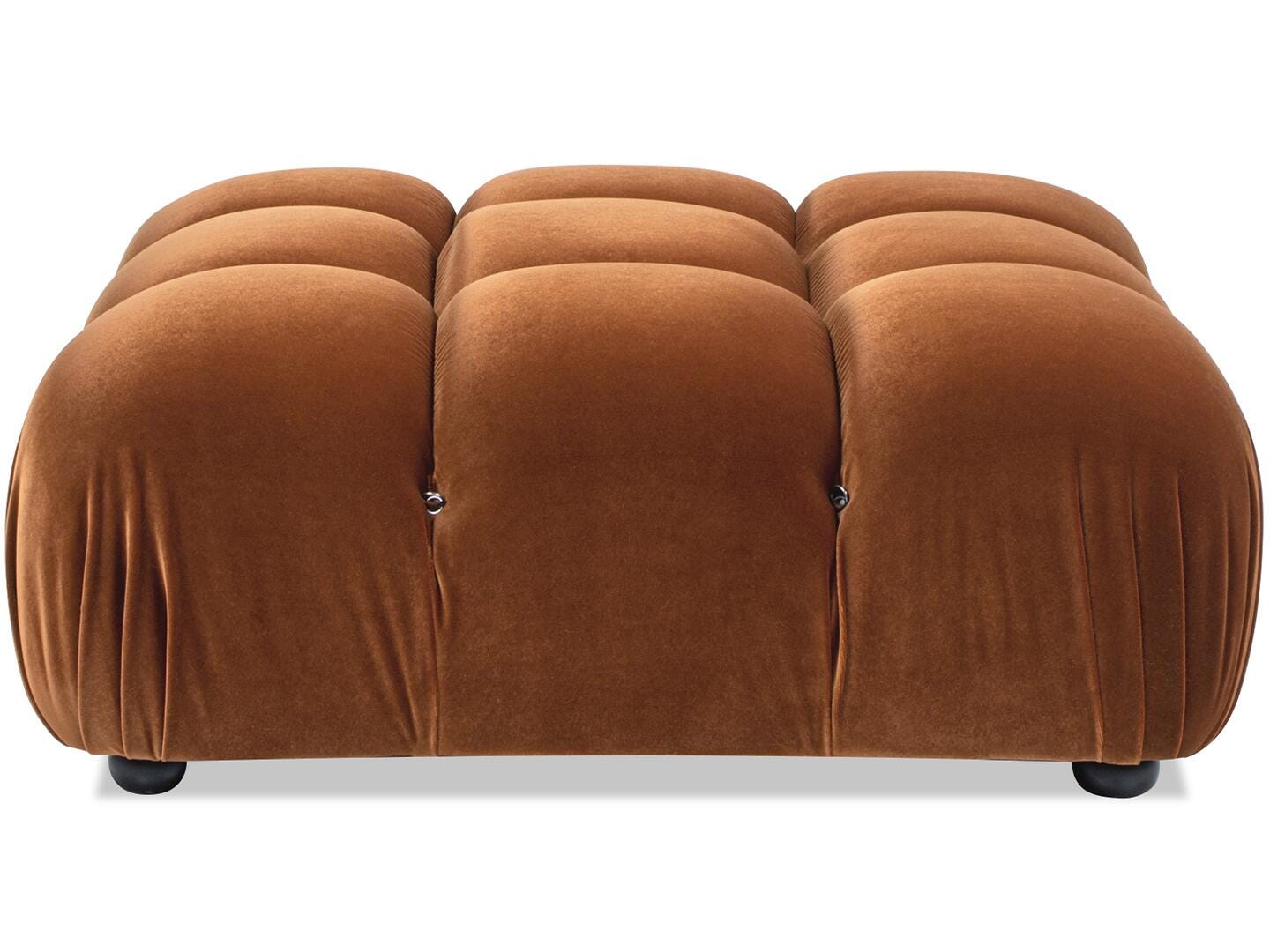Jennifer Taylor Home Marcel Ottoman, Burnt Orange, large