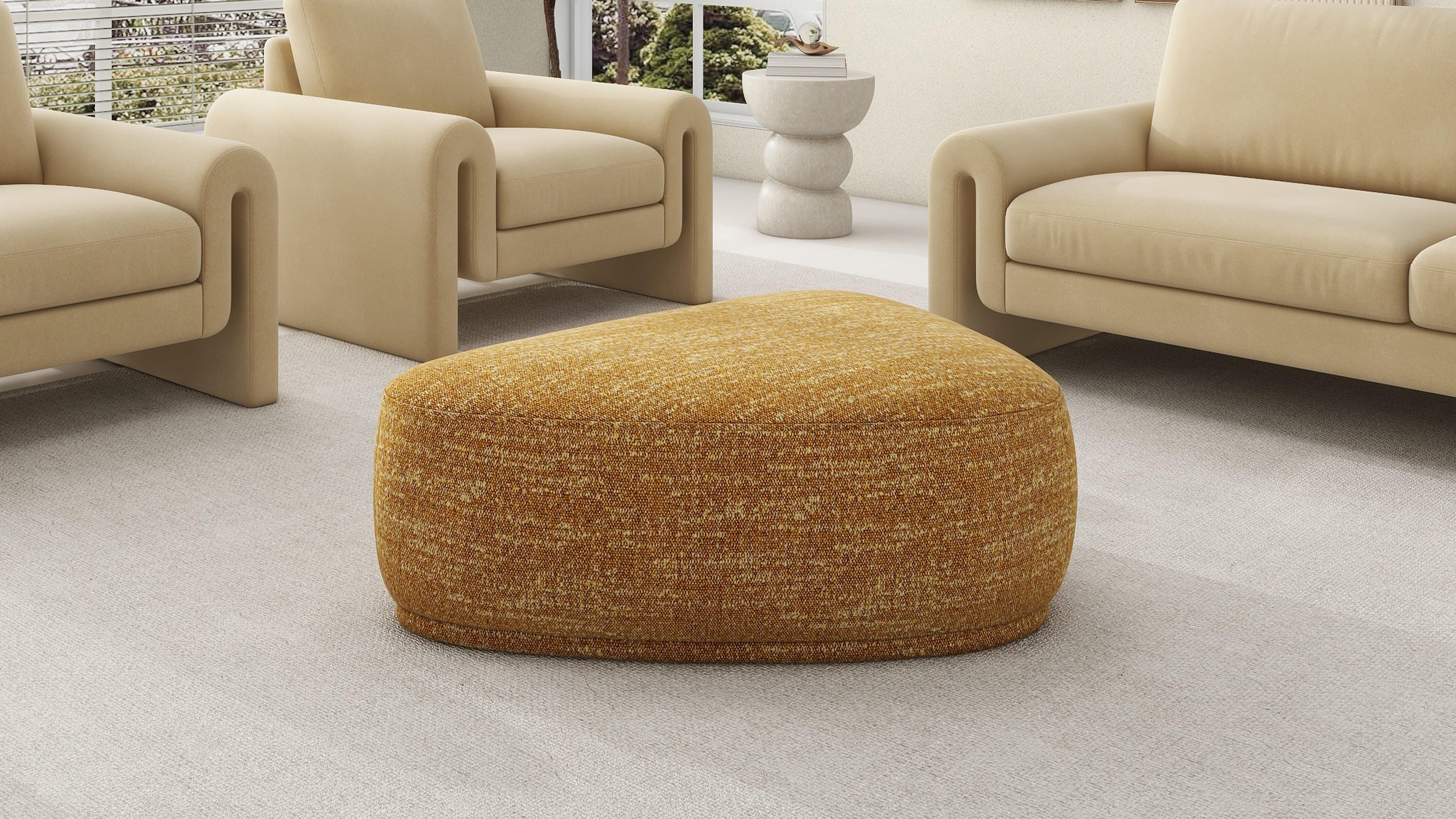 Jennifer Taylor Home Pebble Cocktail Ottoman, , large