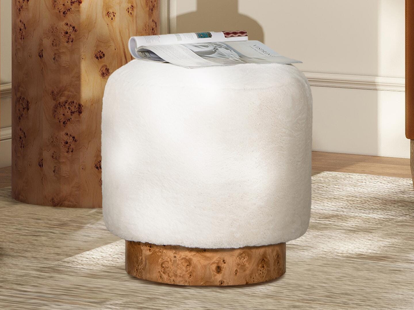 Jennifer Taylor Home Tilly Ottoman, , large