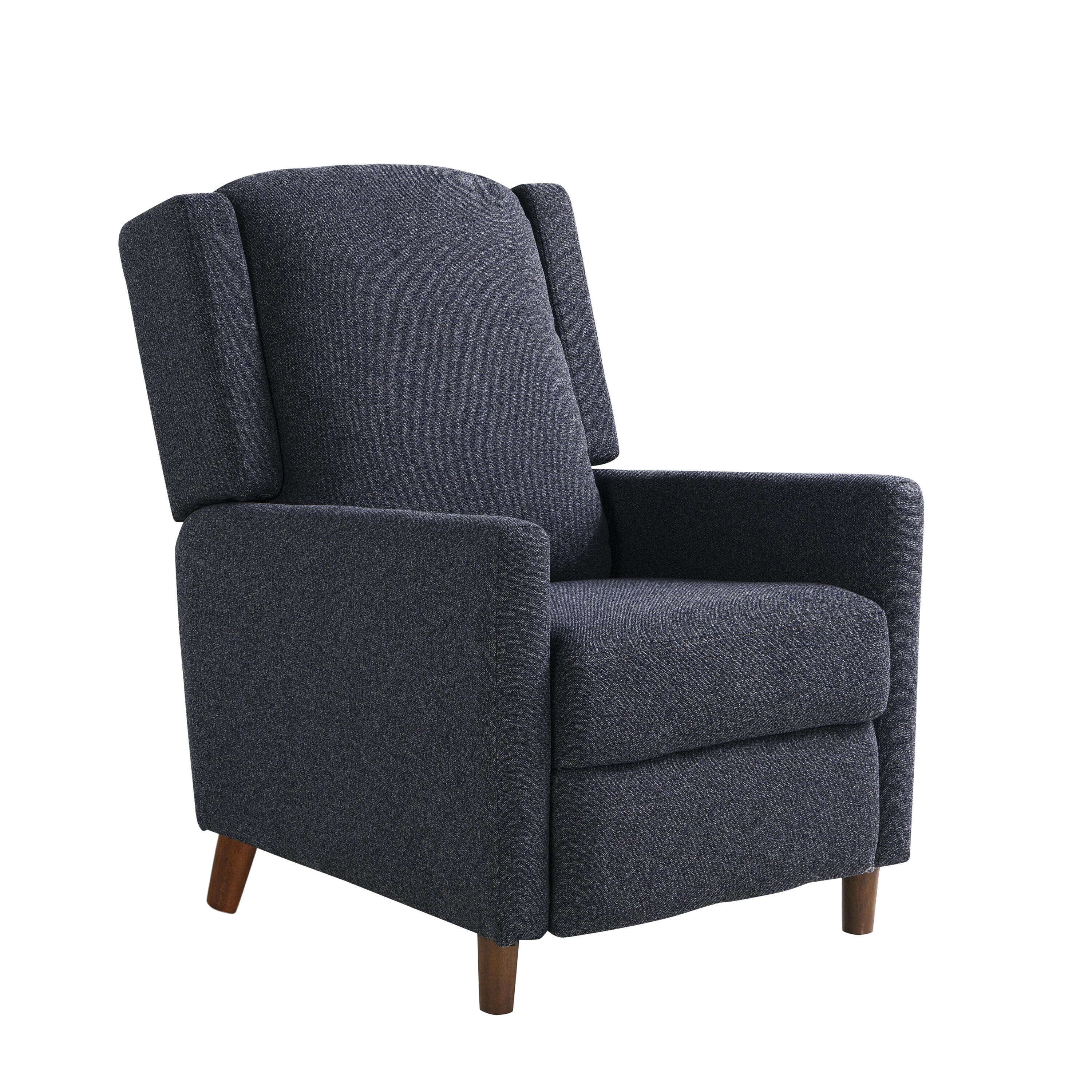 Relax-A-Lounger Corey Manual Recliner, Navy, large