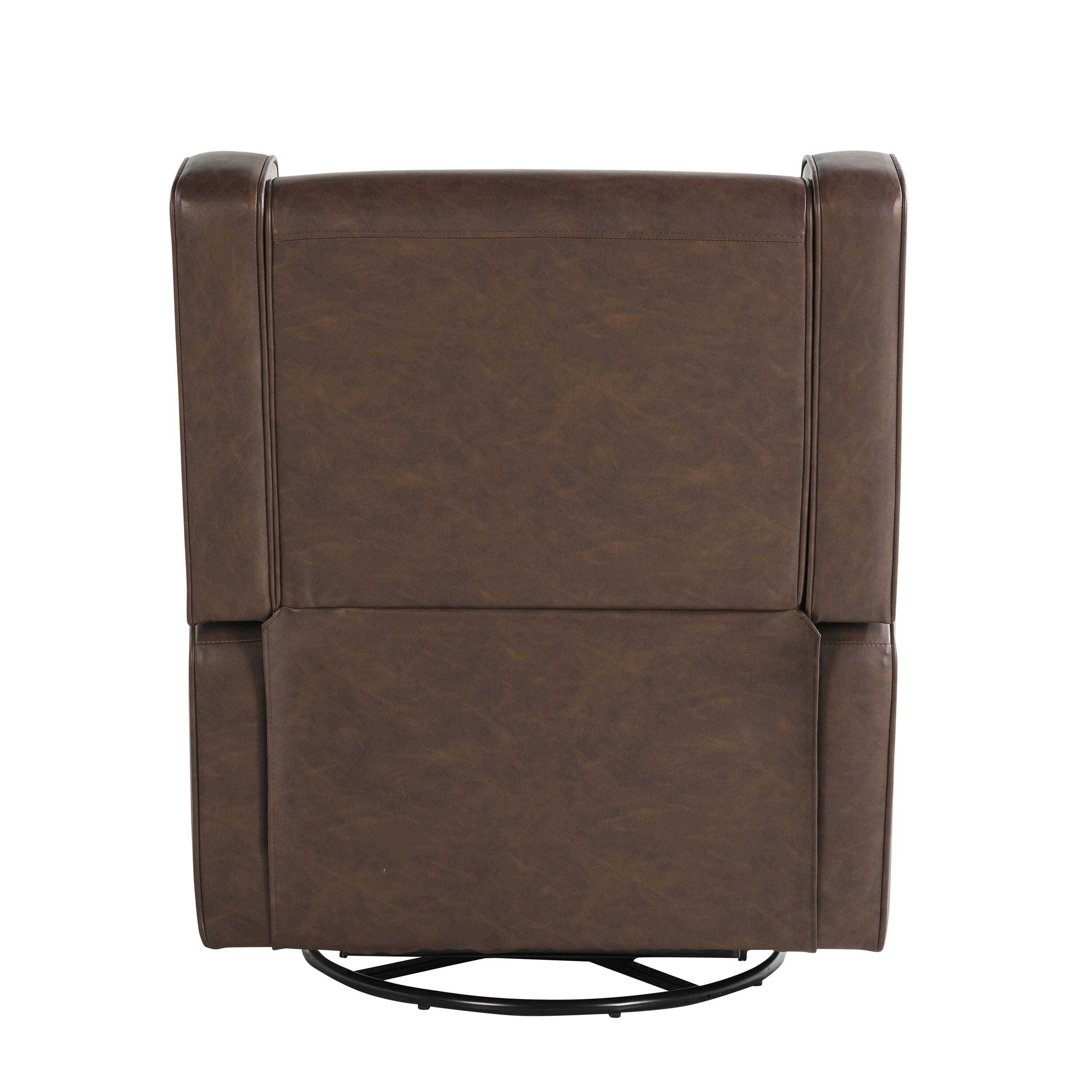 Relax-A-Lounger Eileen Manual Recliner, Brown, large