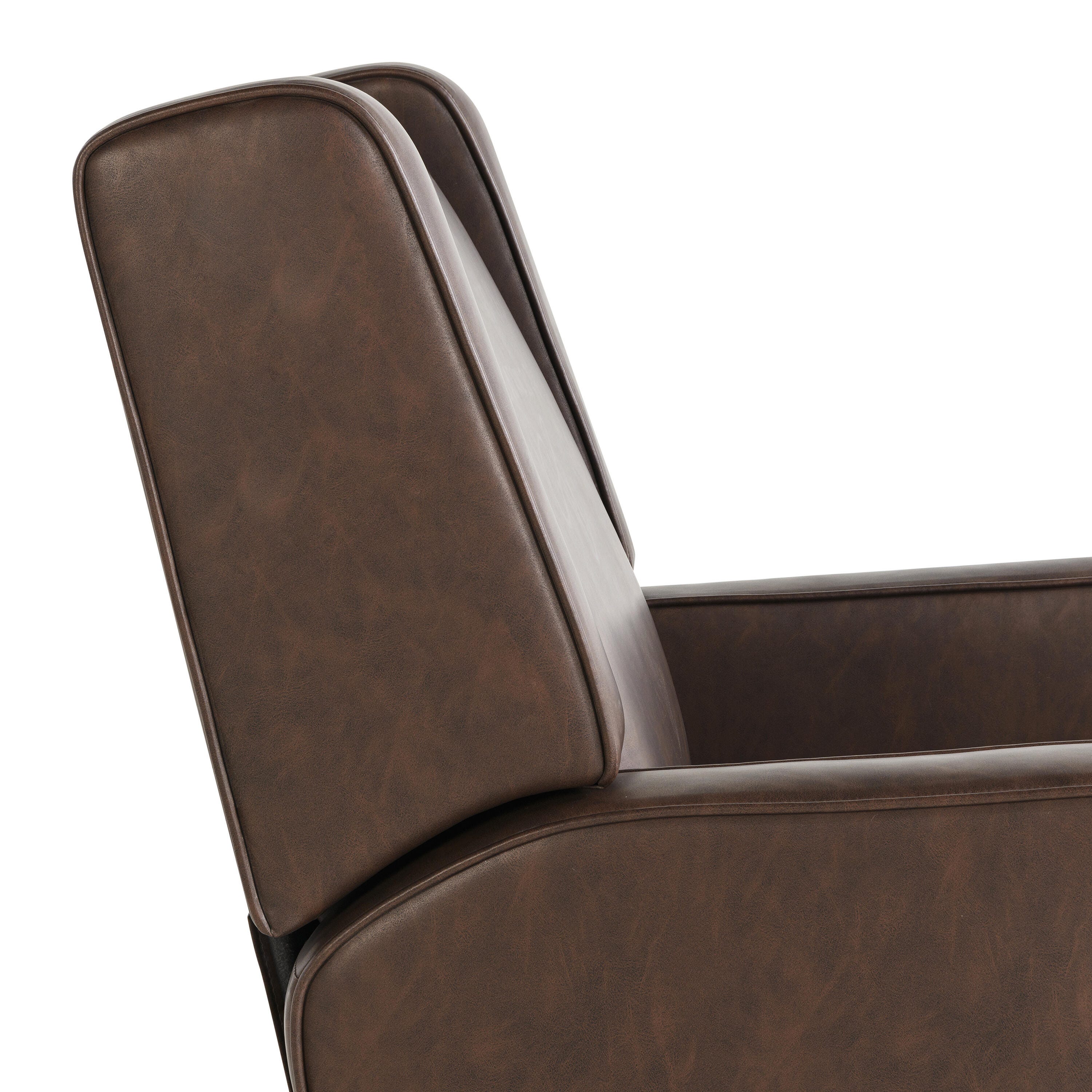 Relax-A-Lounger Eileen Manual Recliner, Brown, large