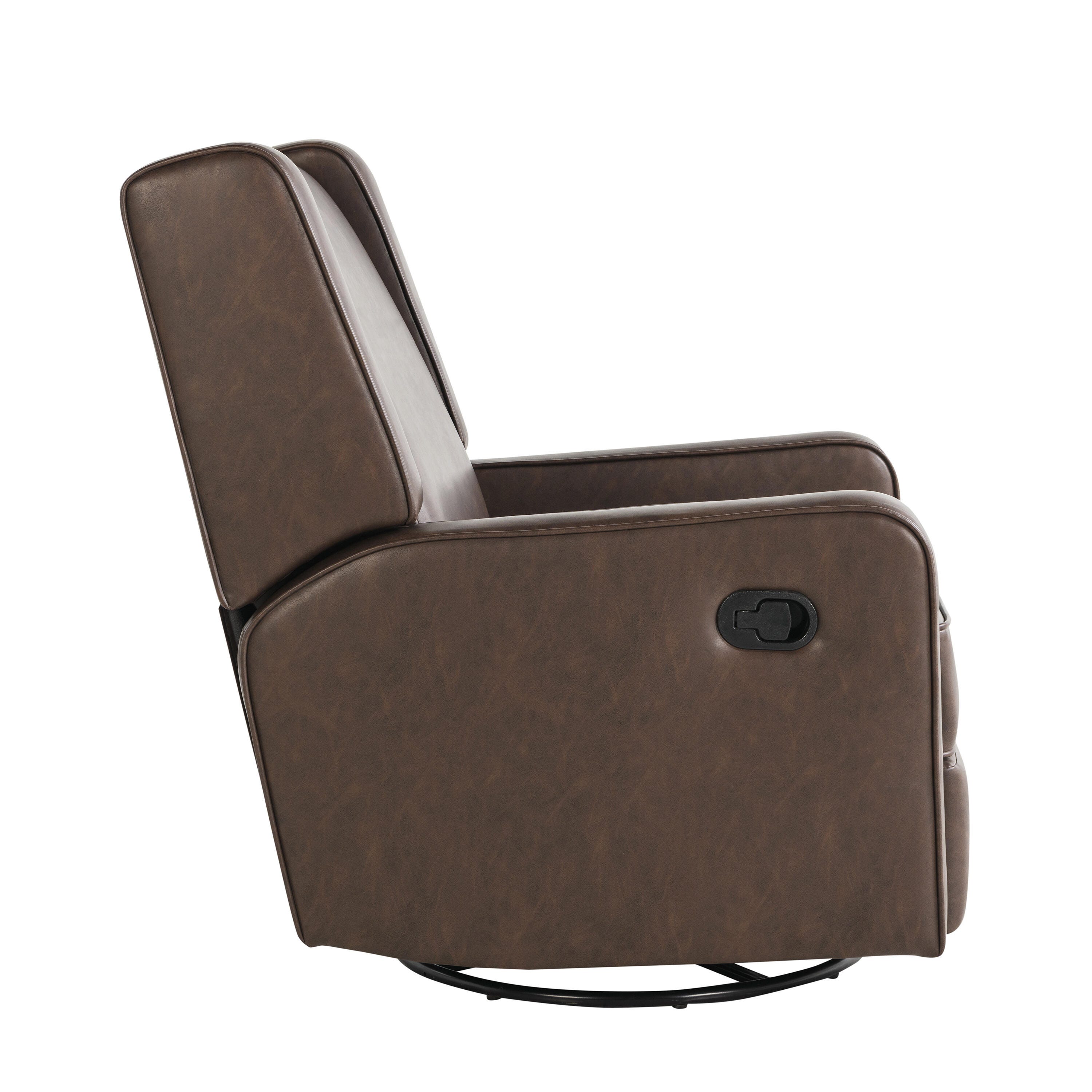 Relax-A-Lounger Eileen Manual Recliner, Brown, large