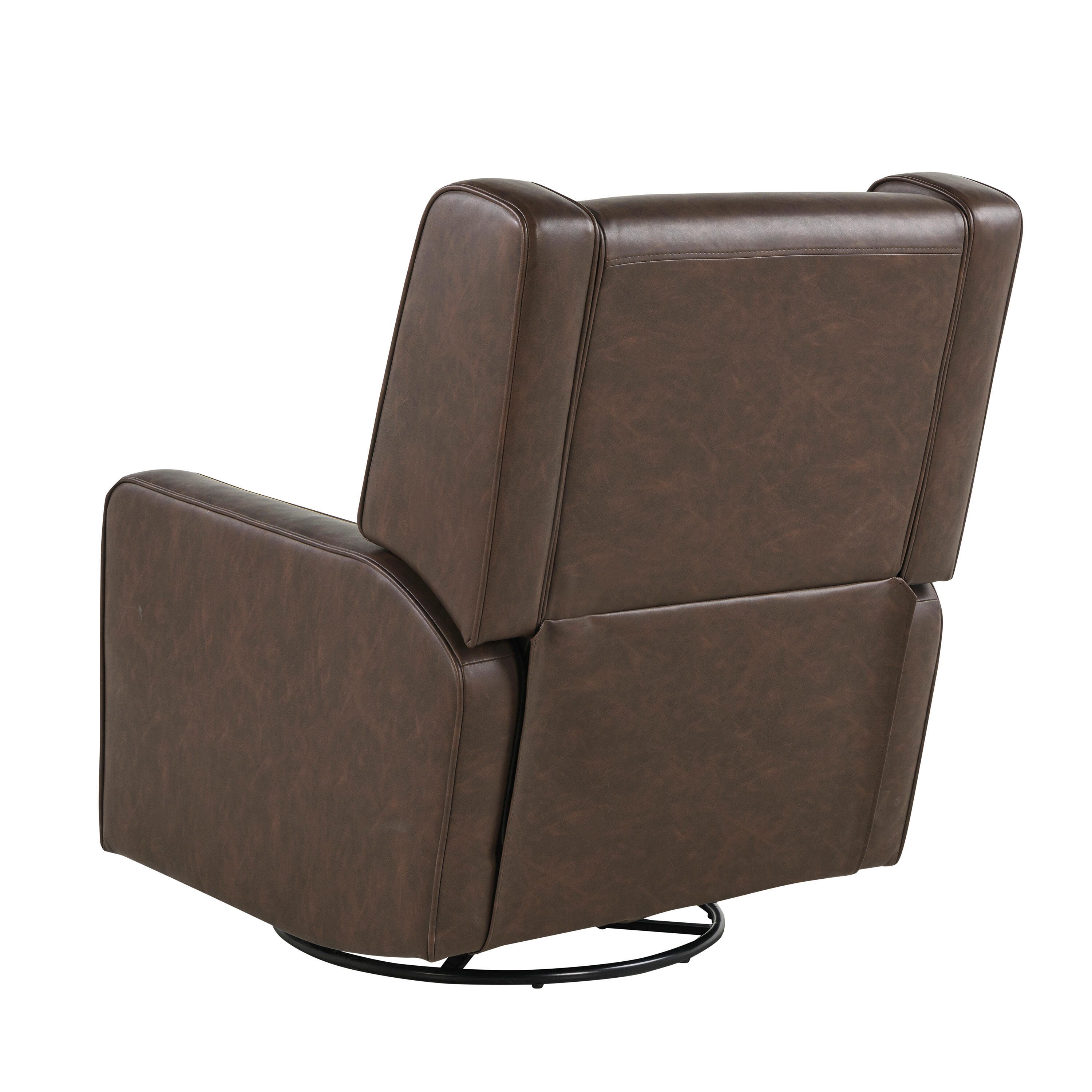 Relax-A-Lounger Eileen Manual Recliner, Brown, large