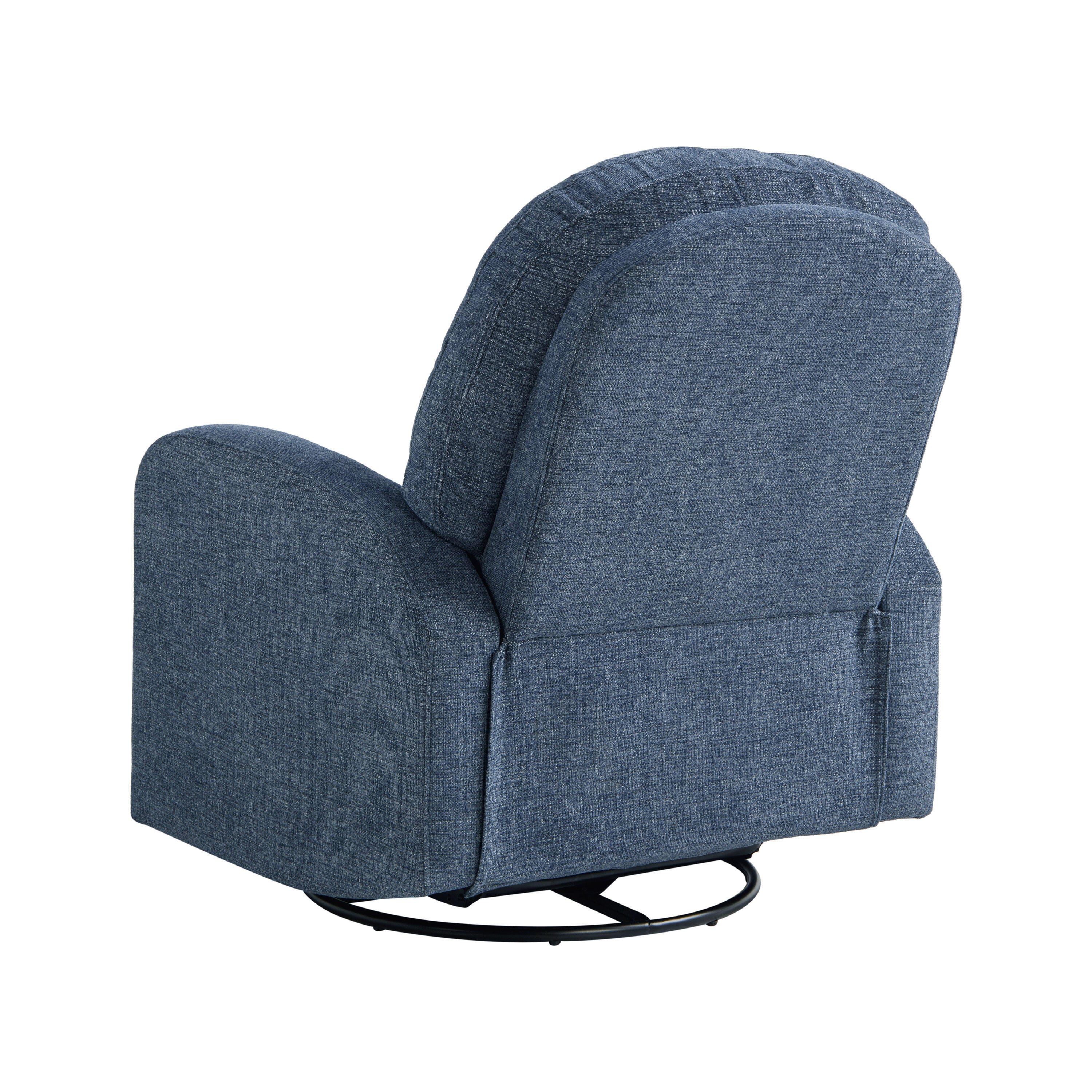 Relax-A-Lounger Parker Manual Recliner, Blue, large