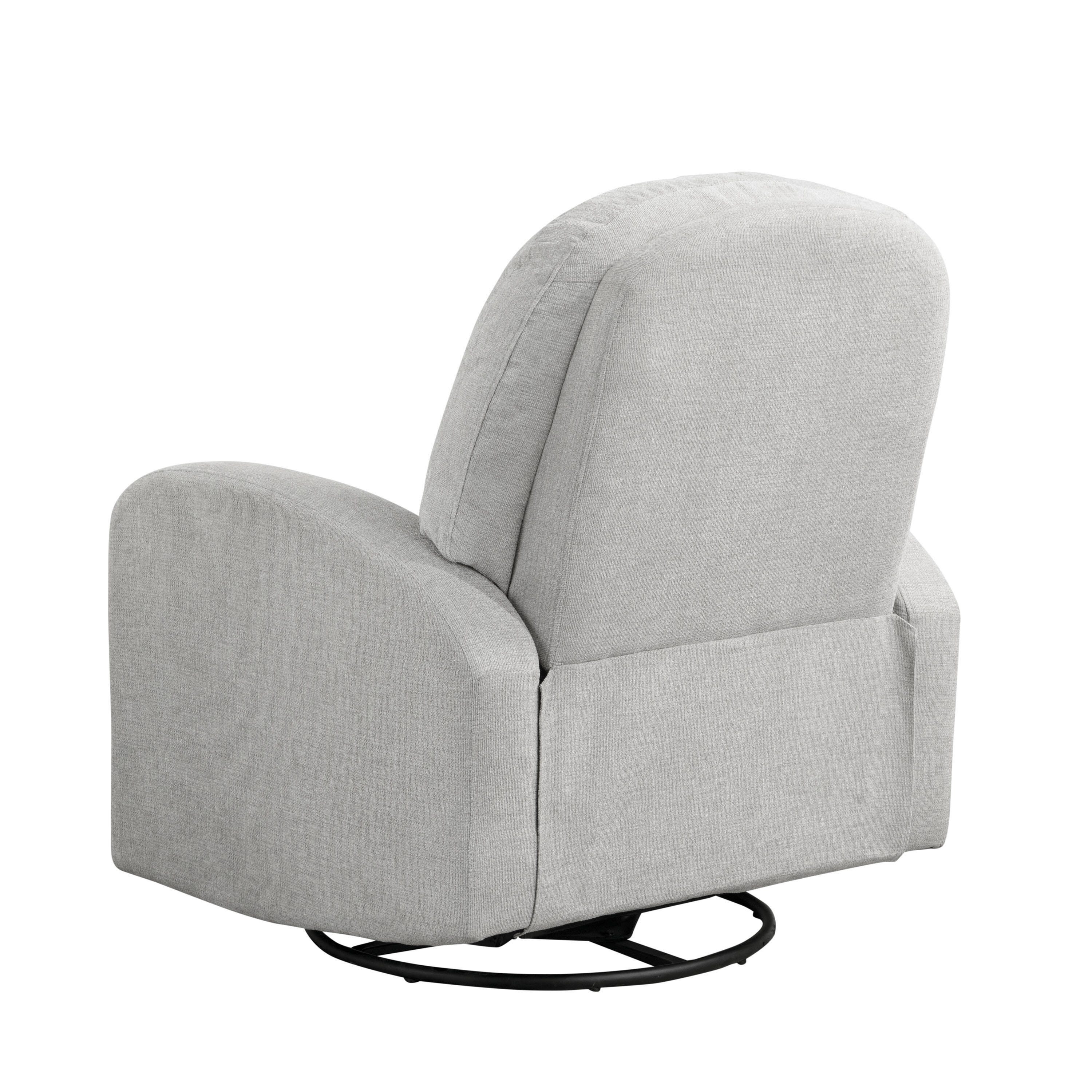 Relax-A-Lounger Parker Manual Recliner, Light Gray, large