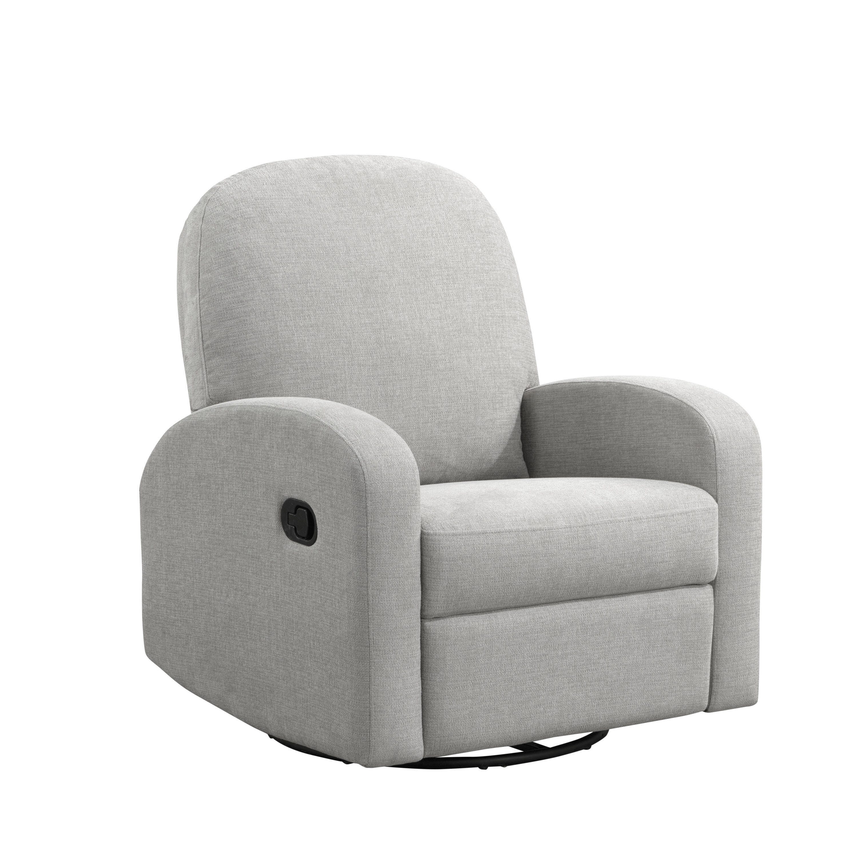 Relax-A-Lounger Parker Manual Recliner, Light Gray, large