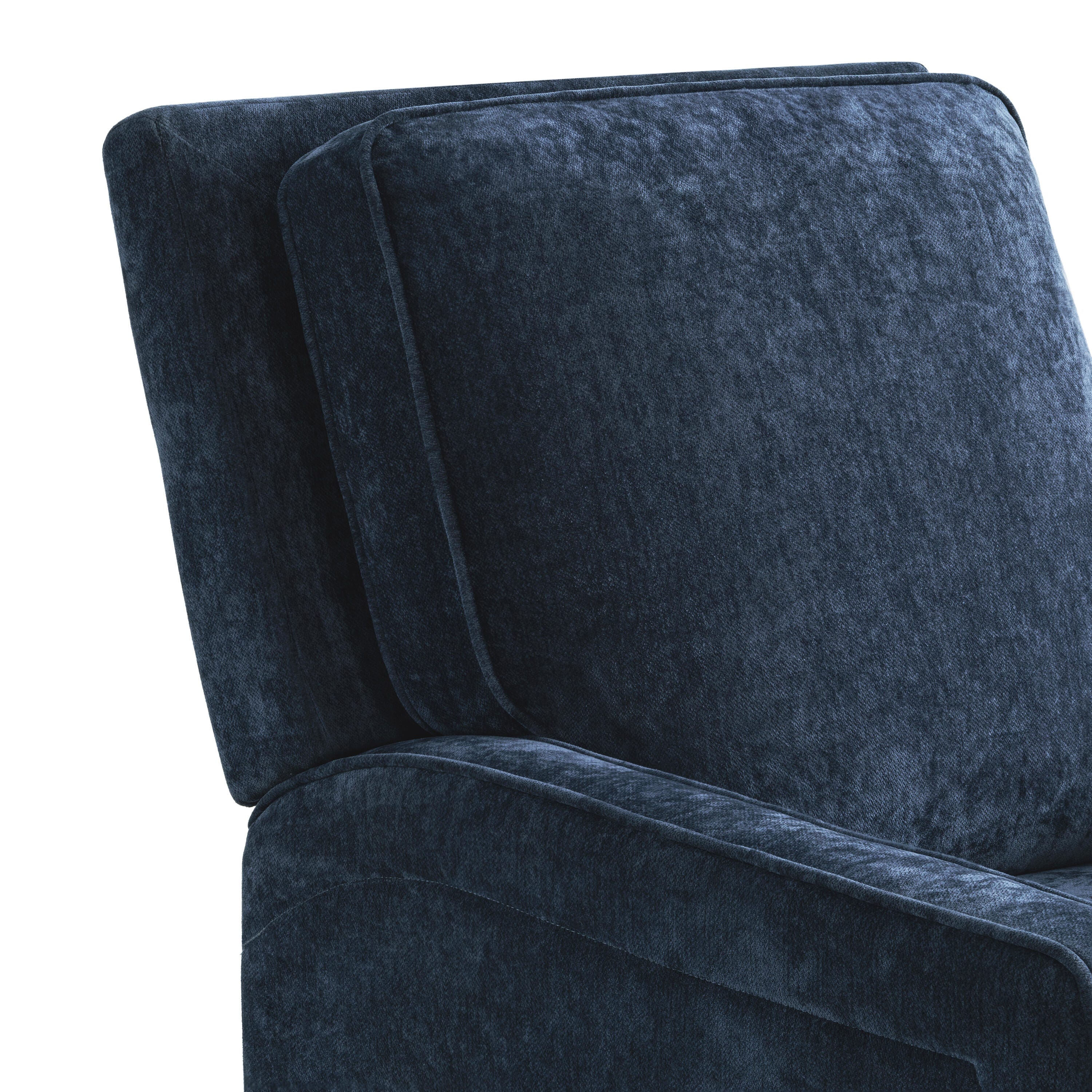 Relax-A-Lounger Shephard Manual Recliner, Navy, large