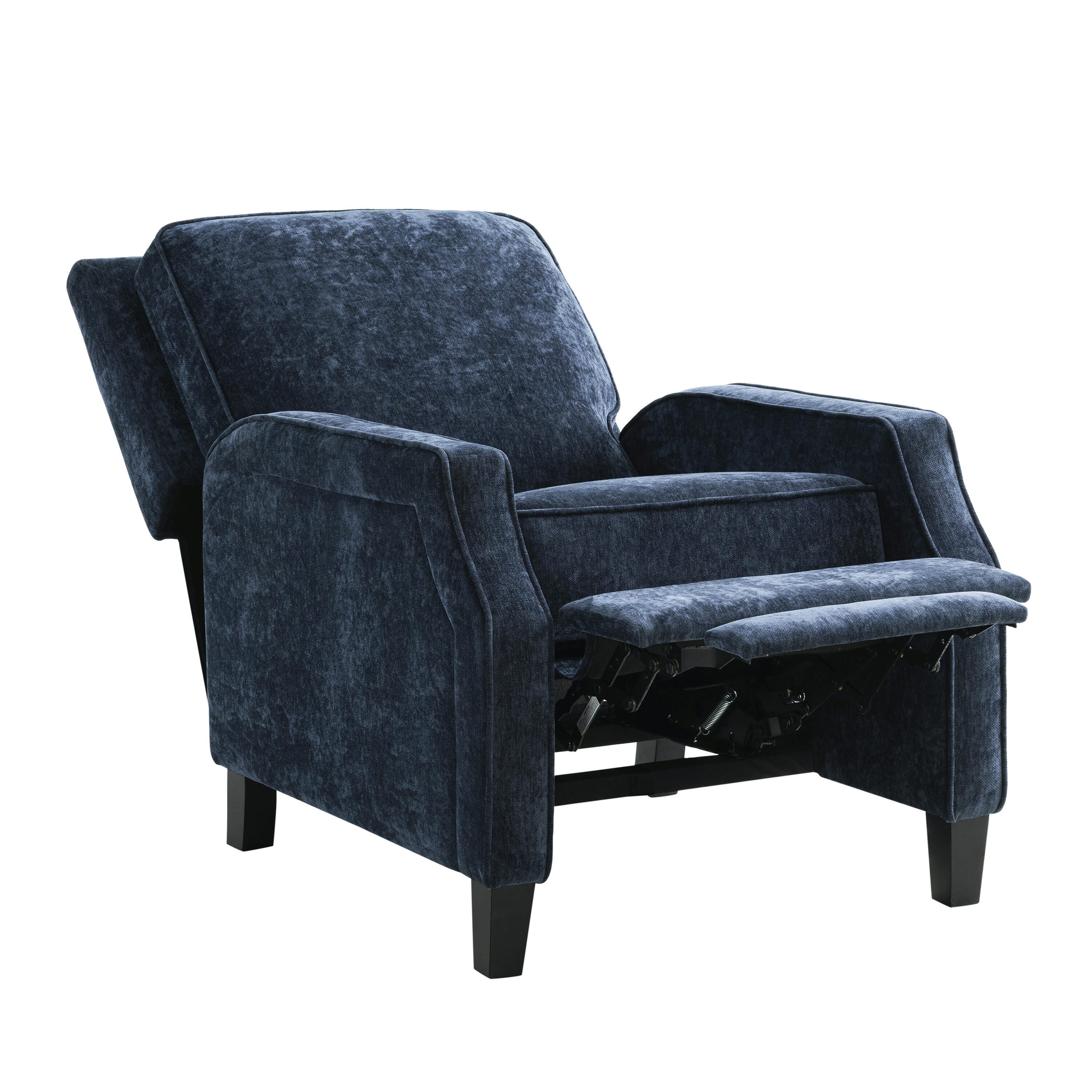 Relax-A-Lounger Shephard Manual Recliner, Navy, large