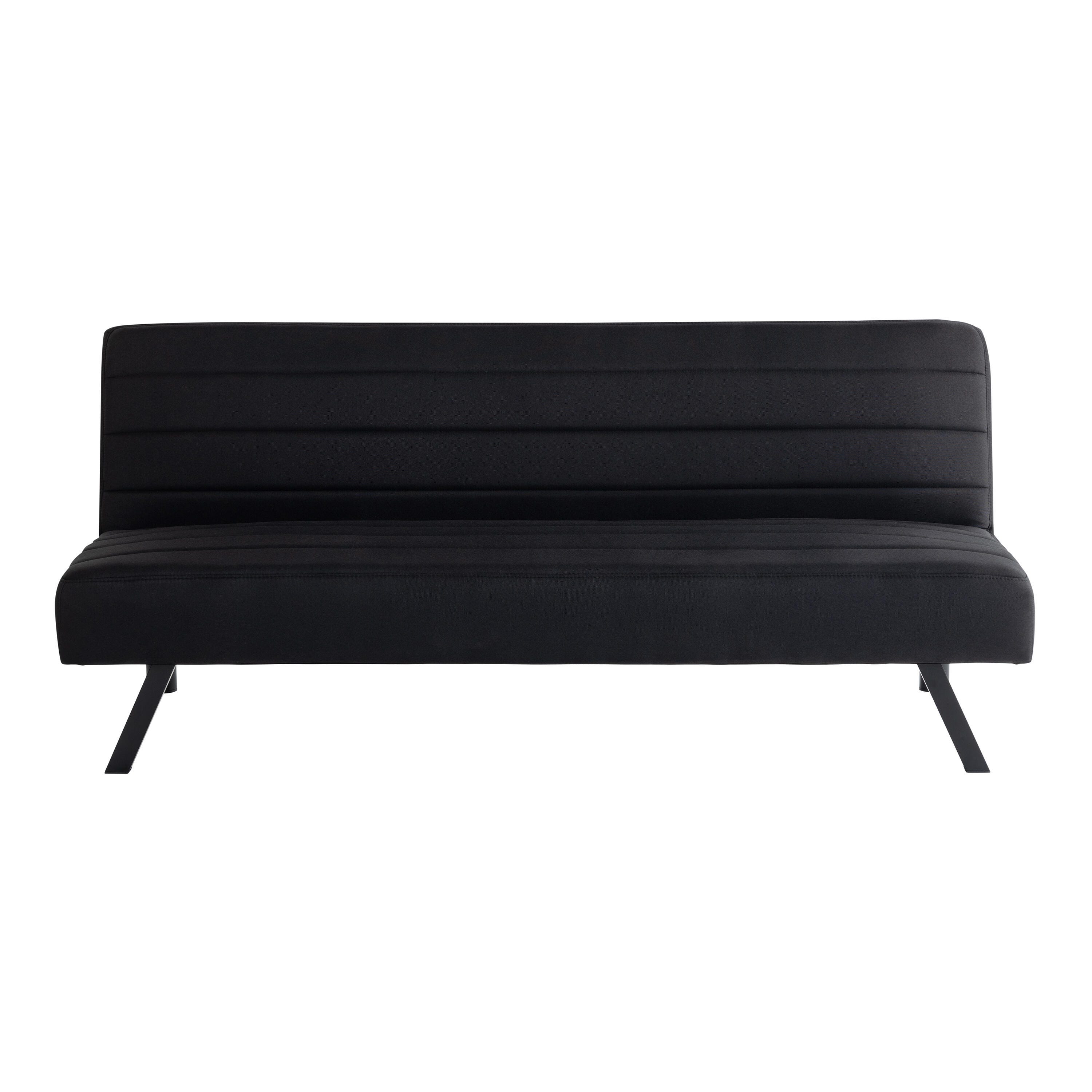 Serta Denton Futon, Black, large