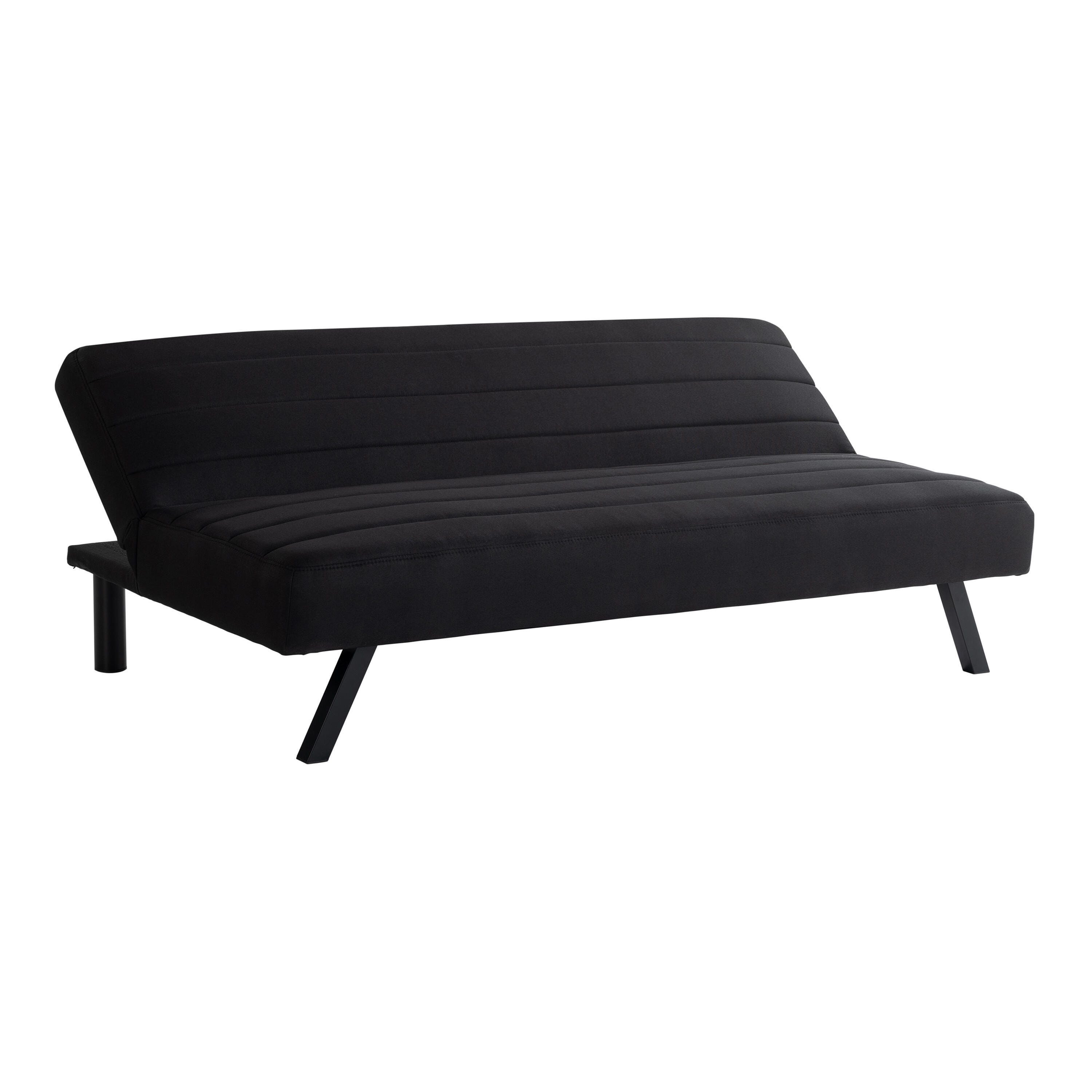 Serta Denton Futon, Black, large