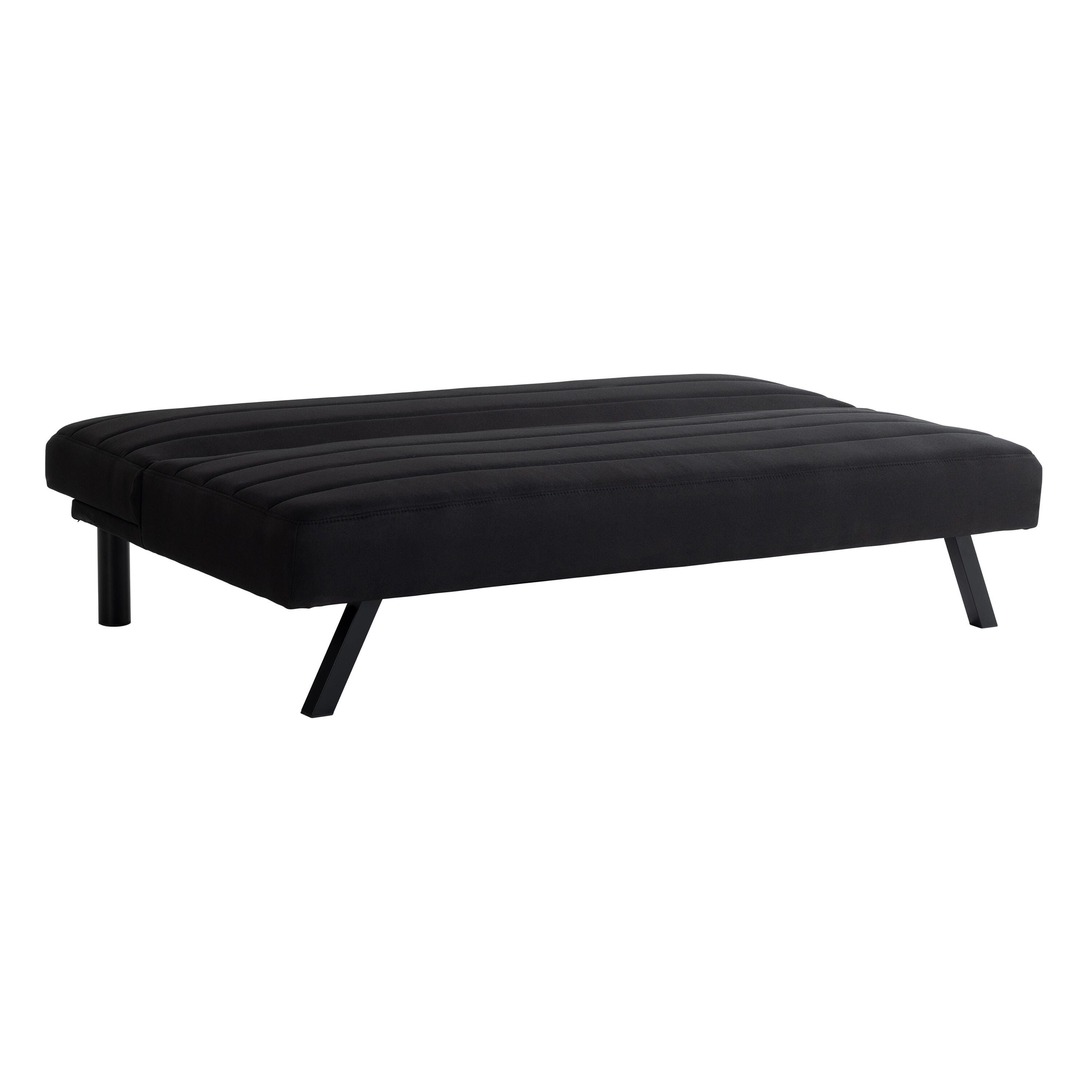 Serta Denton Futon, Black, large