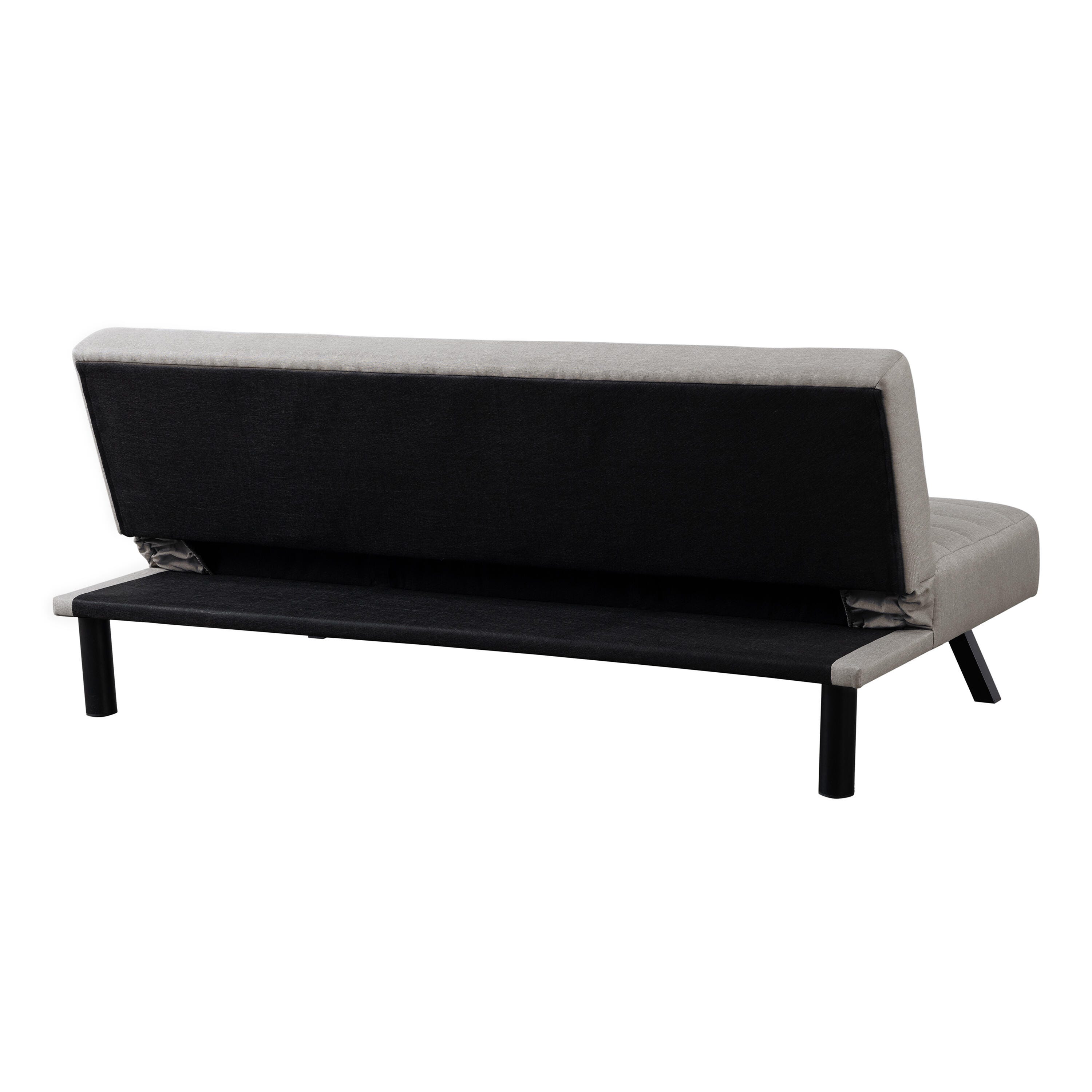 Serta Denton Futon, Taupe, large