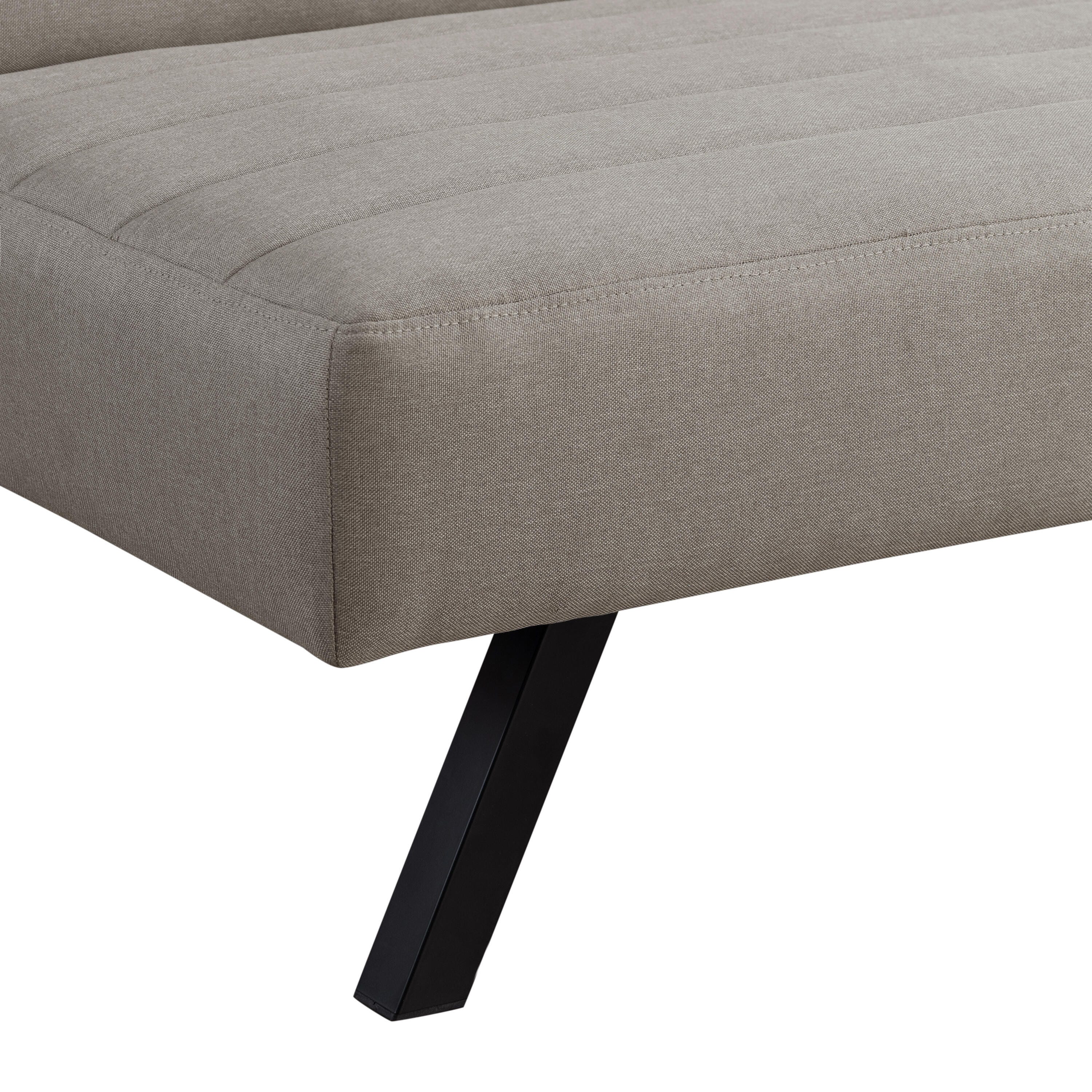 Serta Denton Futon, Taupe, large