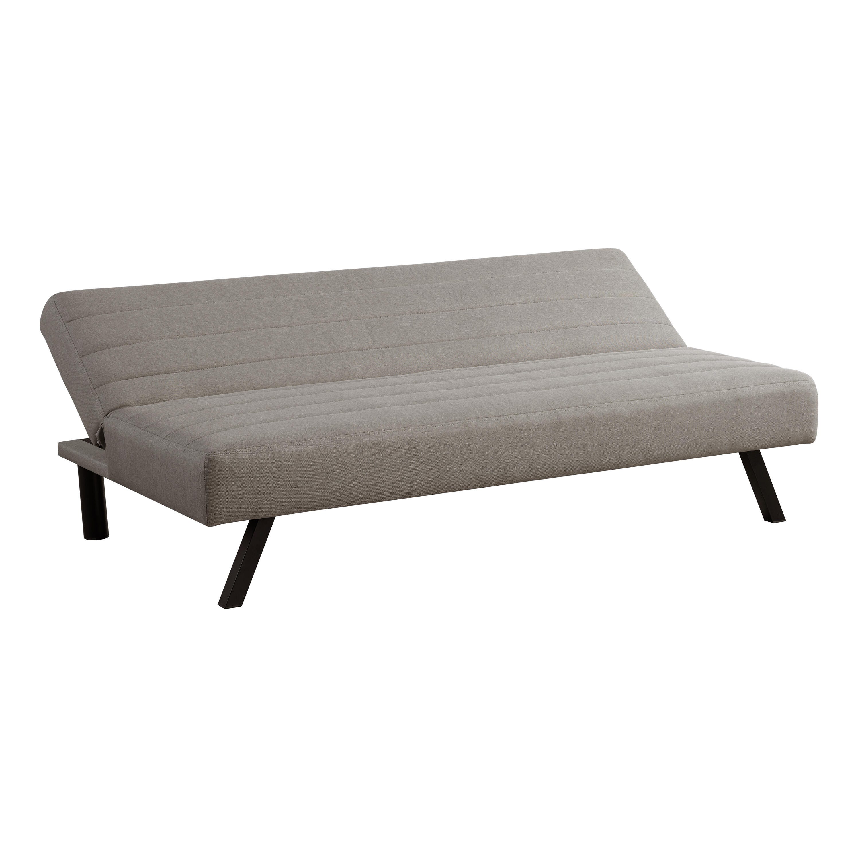 Serta Denton Futon, Taupe, large