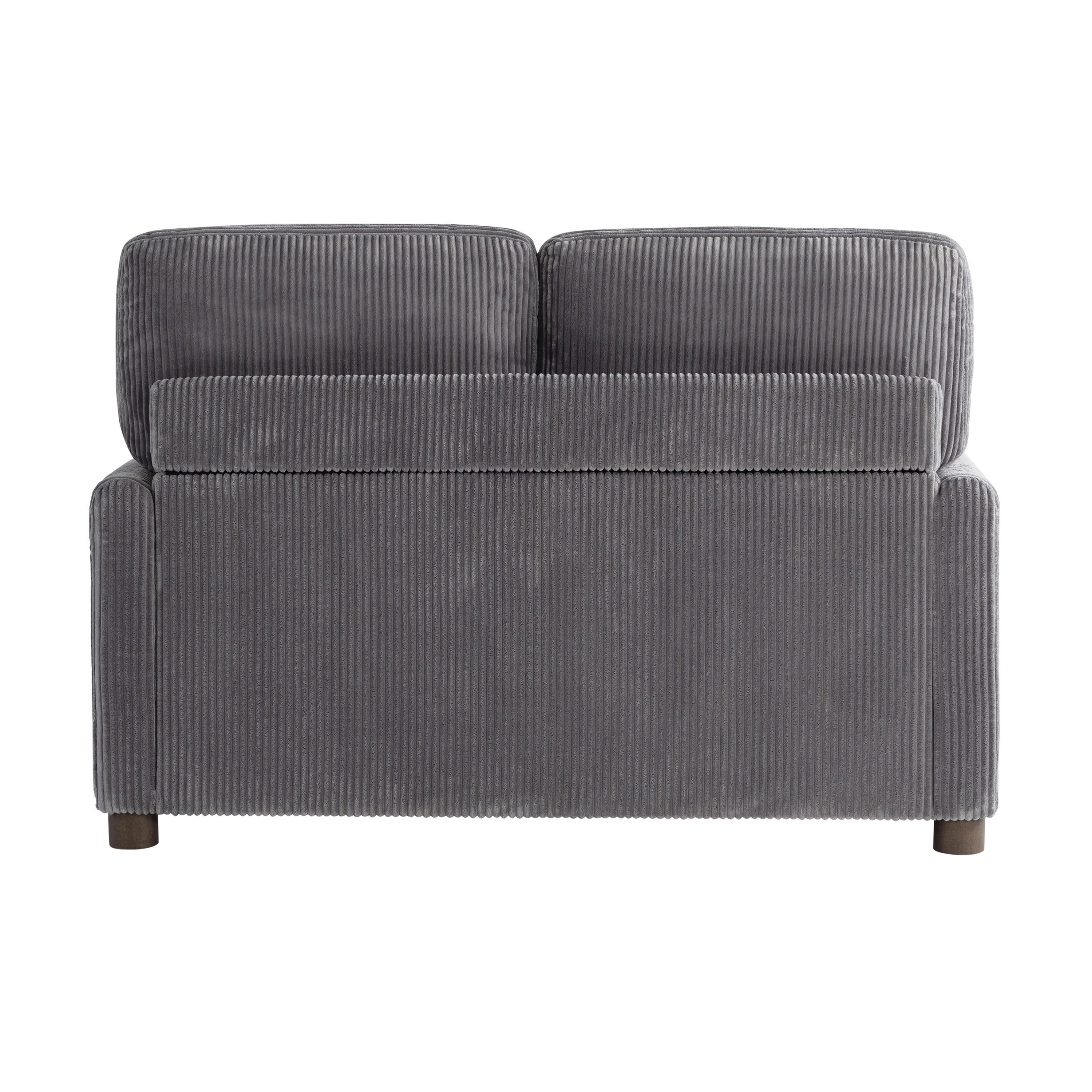 Serta Draper Twin Sofa Sleeper, Grey, large