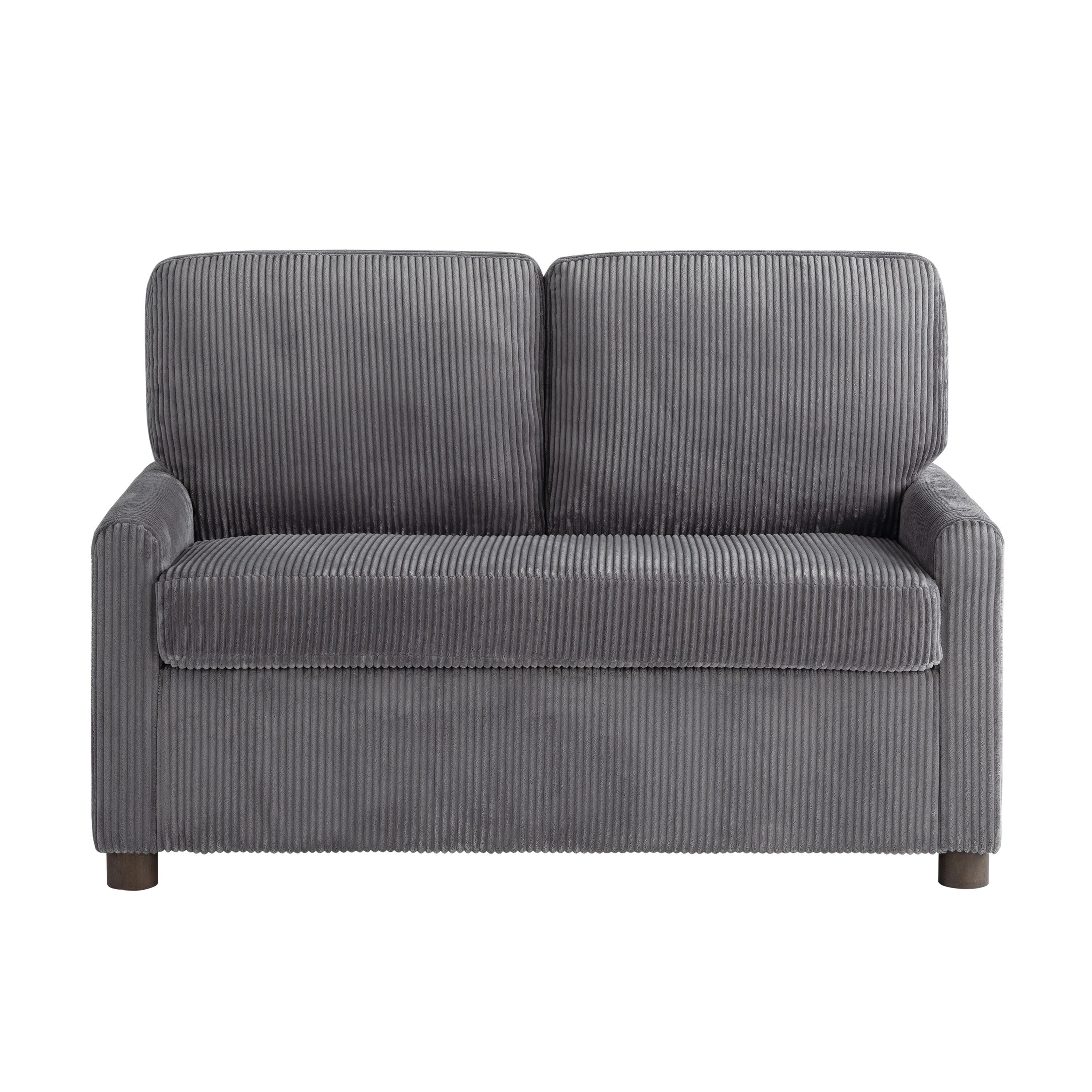 Serta Draper Twin Sofa Sleeper, Grey, large