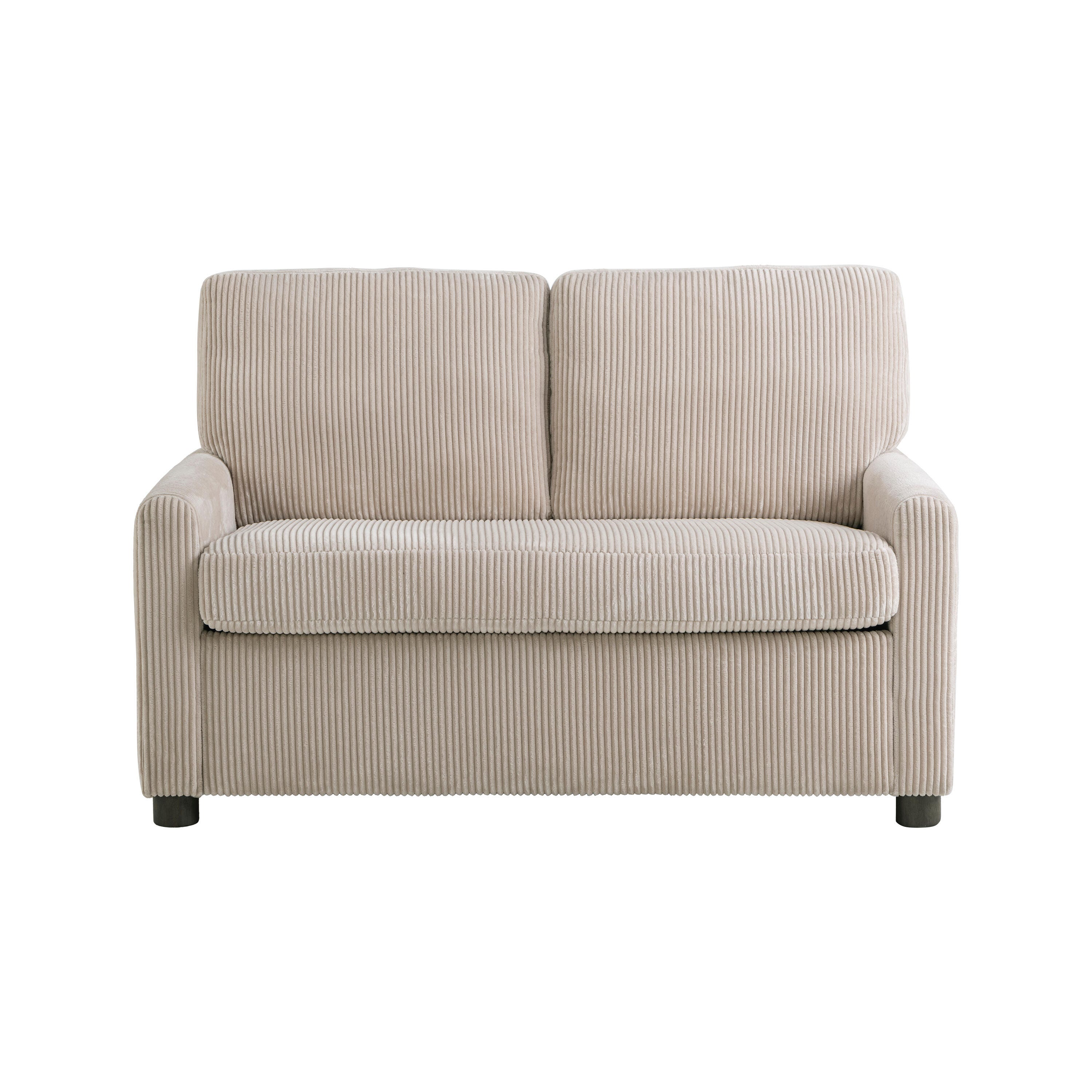 Serta Draper Twin Sofa Sleeper, Beige, large