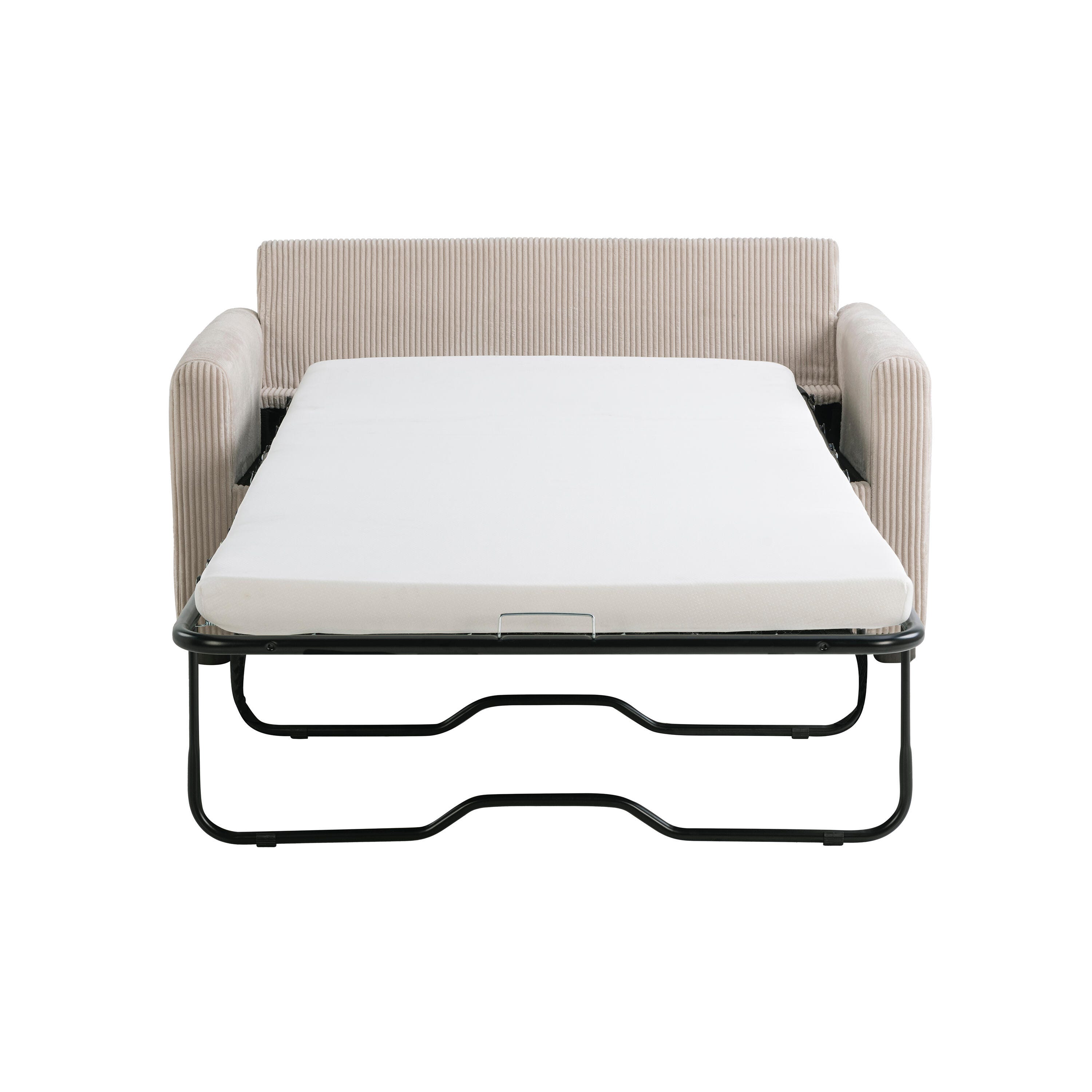 Serta Draper Twin Sofa Sleeper, Beige, large