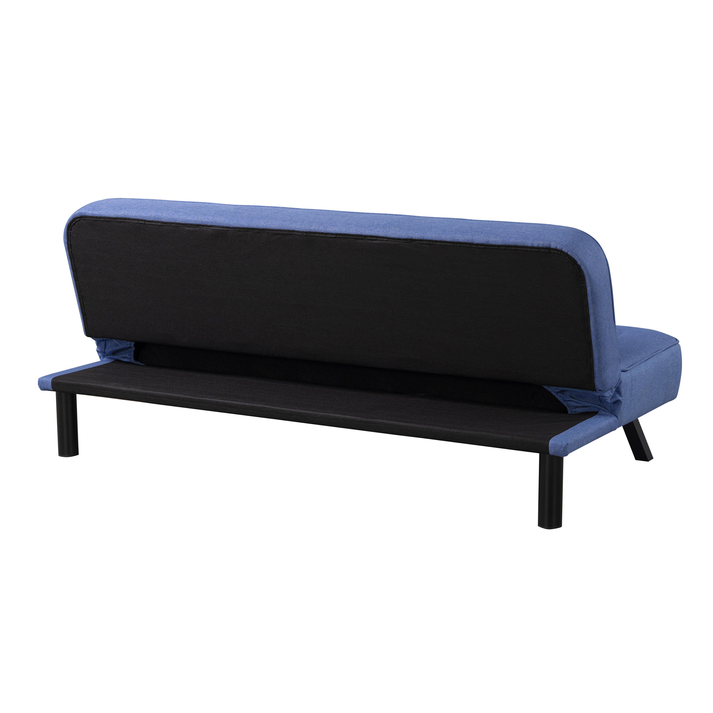 Serta Fenton Futon, Blue, large