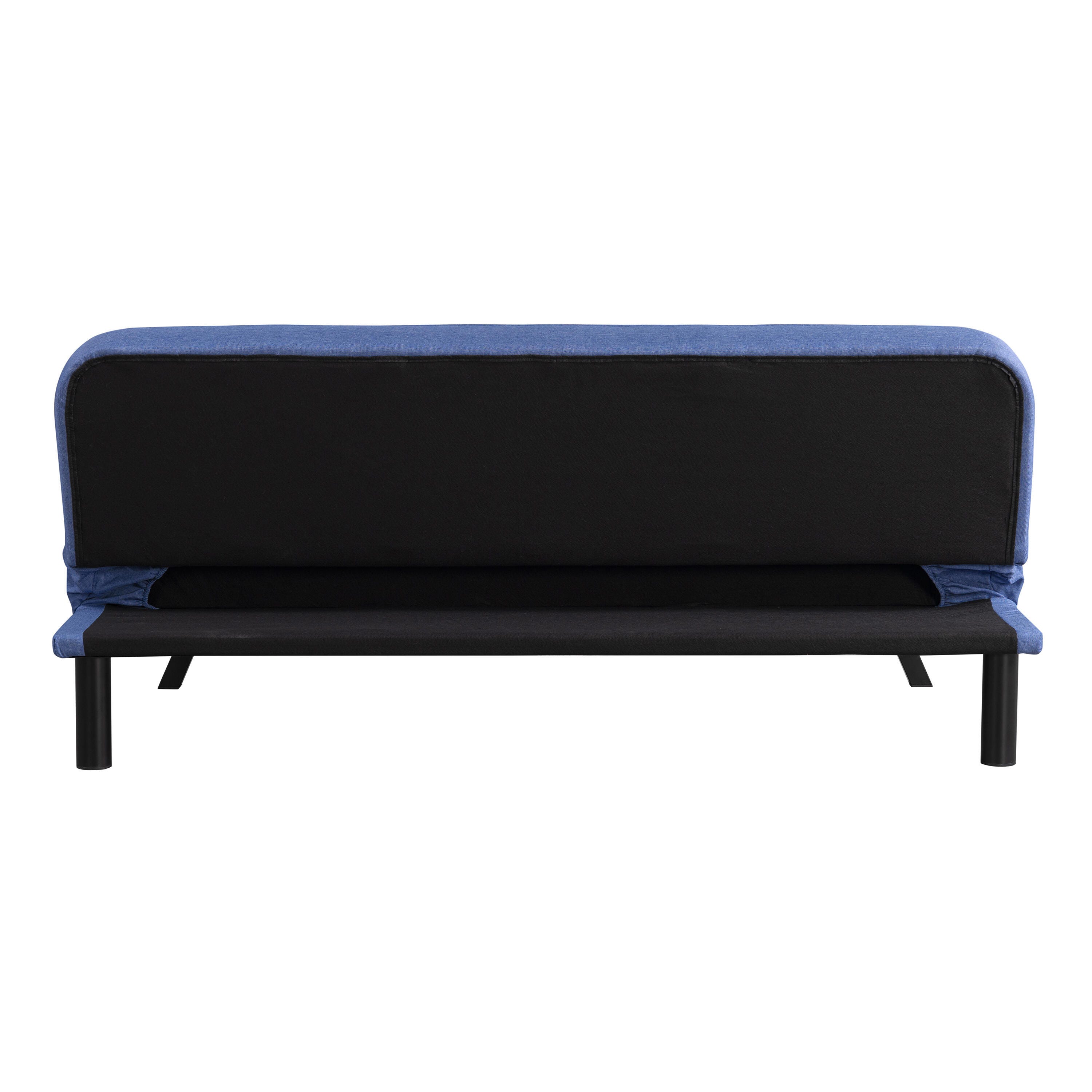 Serta Fenton Futon, Blue, large