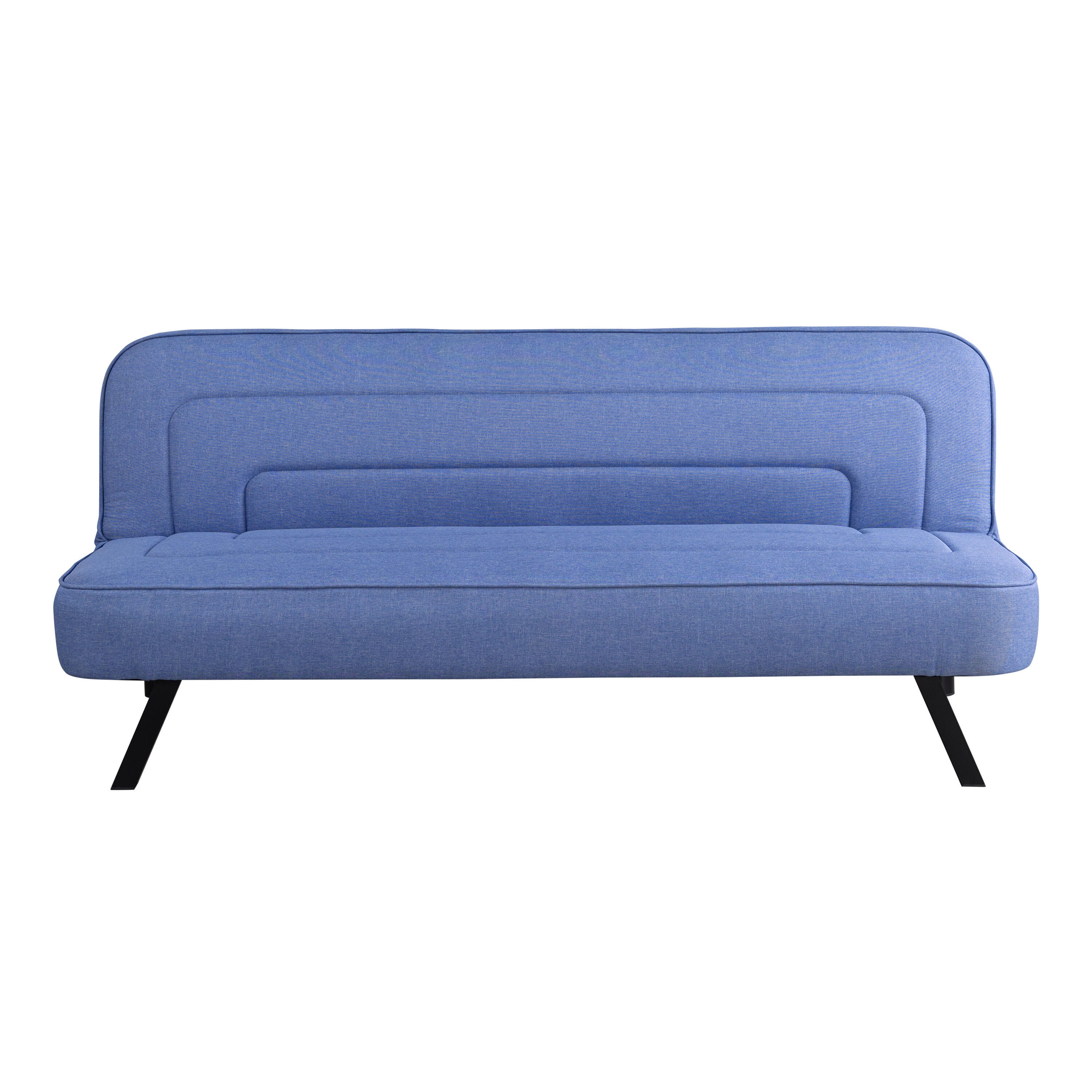 Serta Fenton Futon, Blue, large