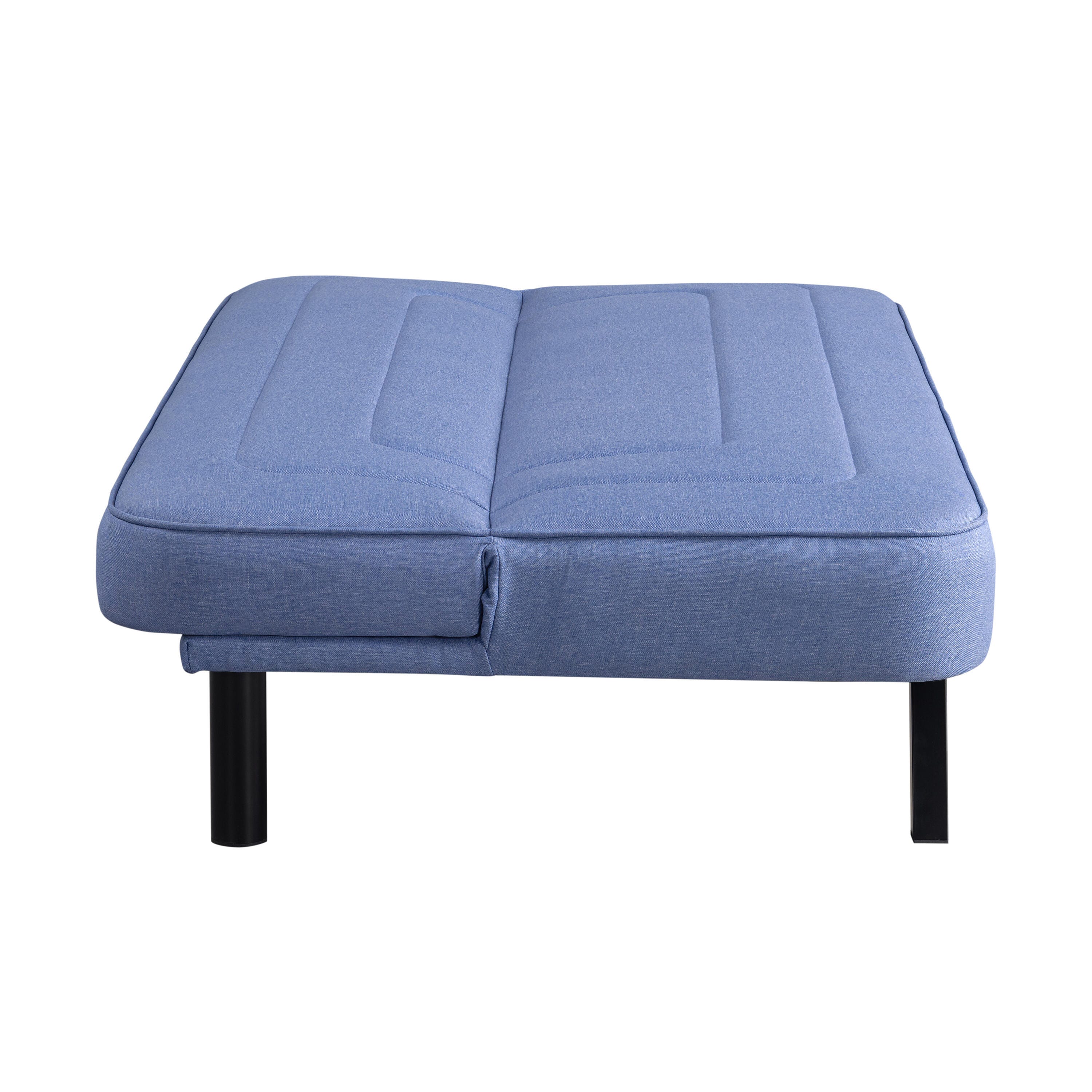 Serta Fenton Futon, Blue, large