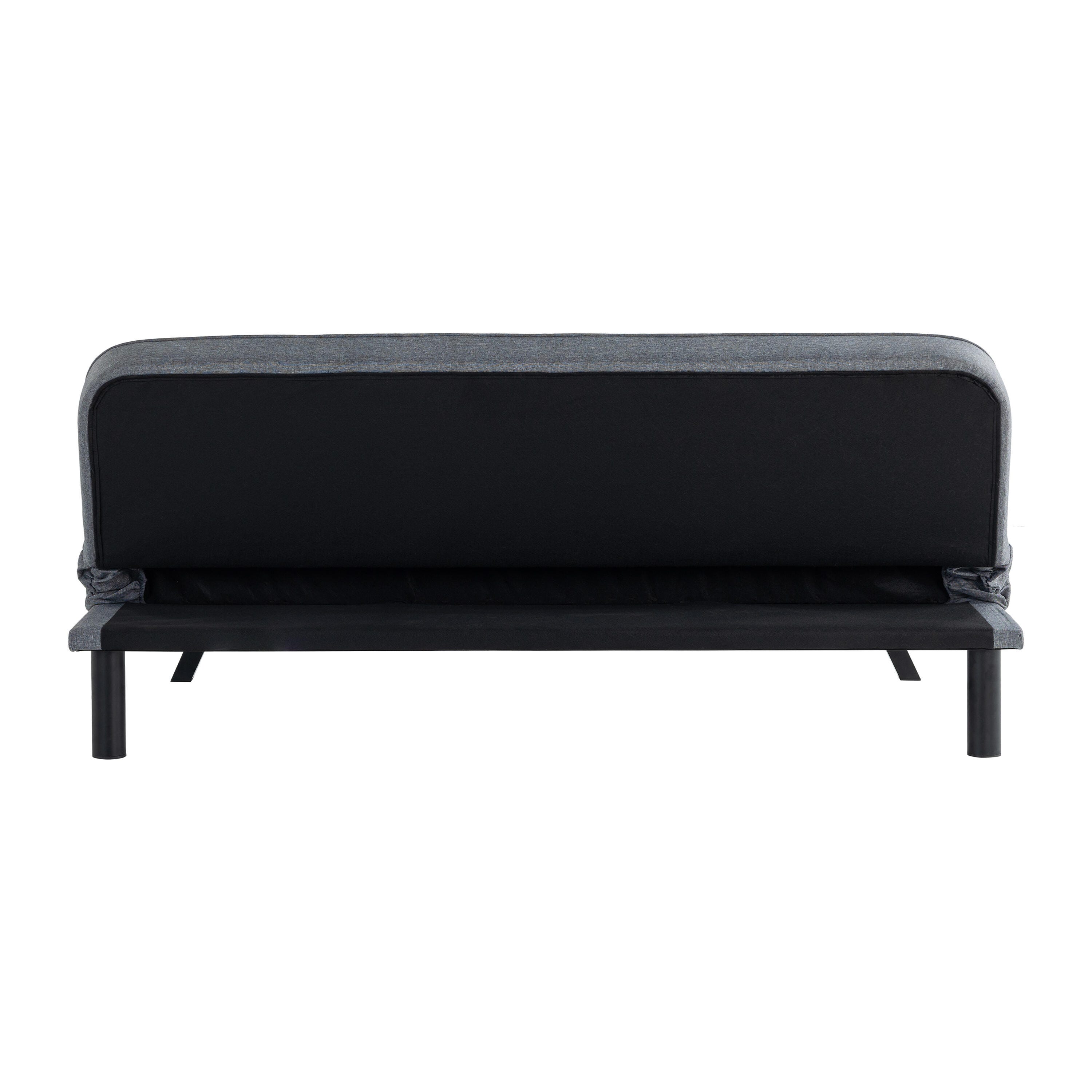 Serta Fenton Futon, Charcoal, large