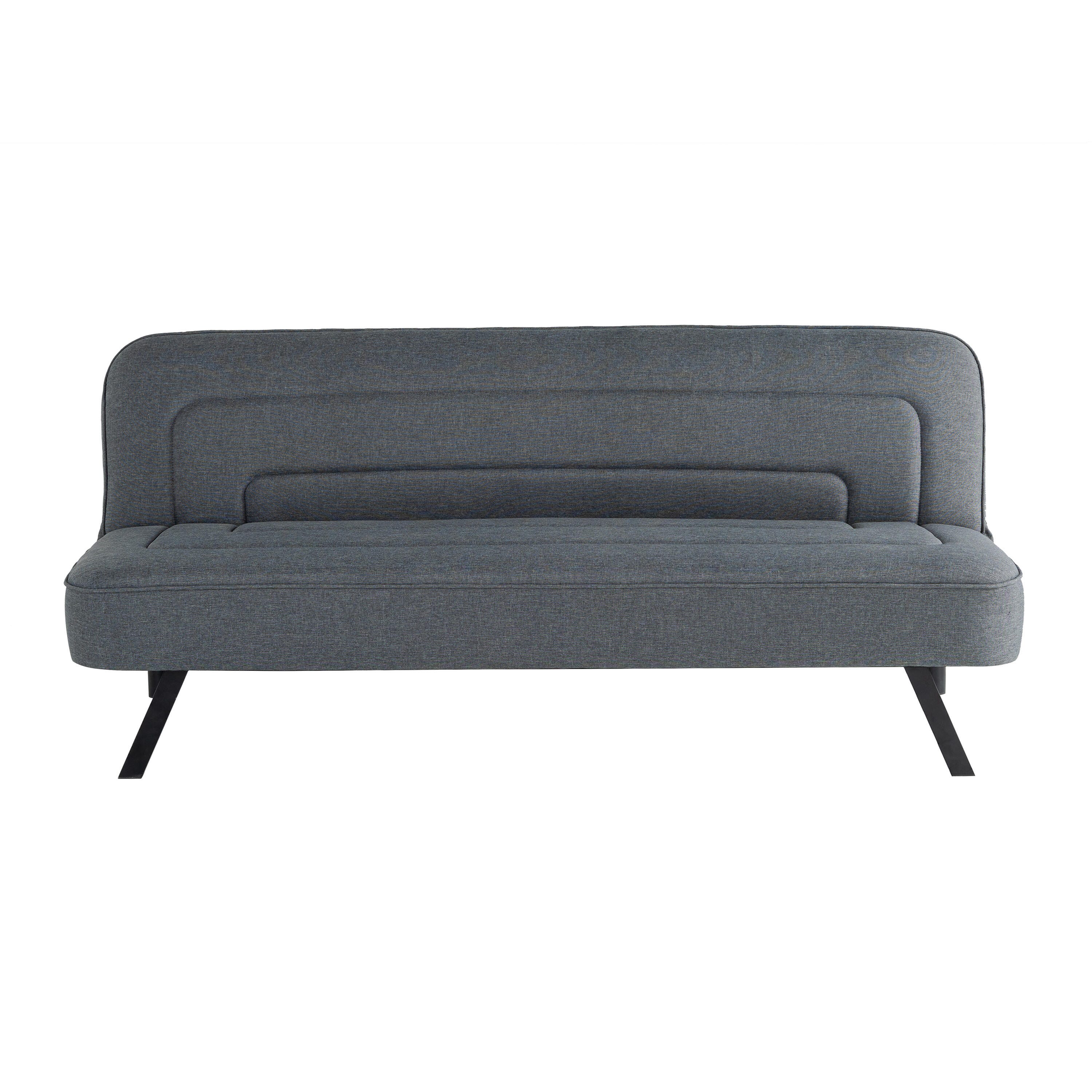 Serta Fenton Futon, Charcoal, large