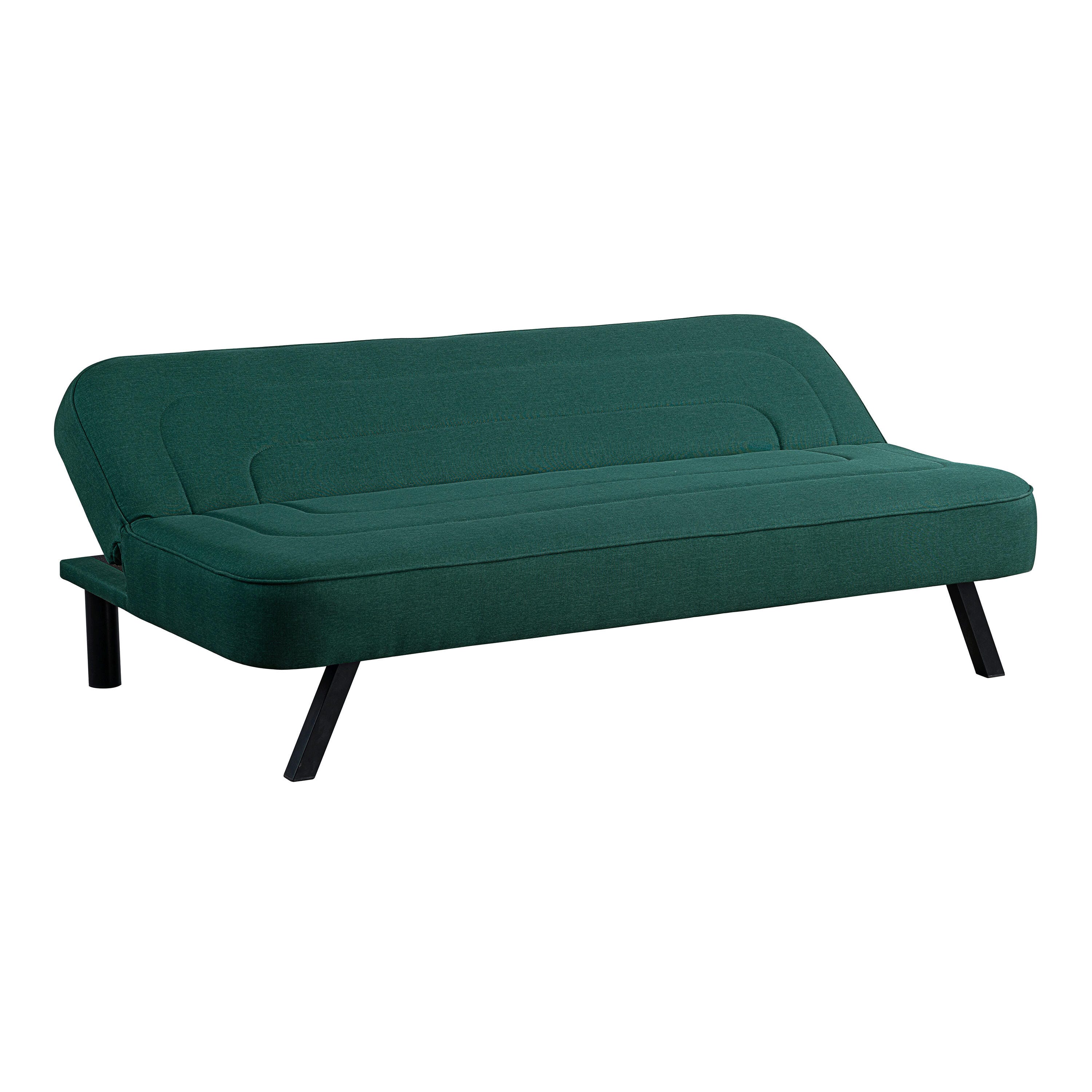 Serta Fenton Futon, Green, large