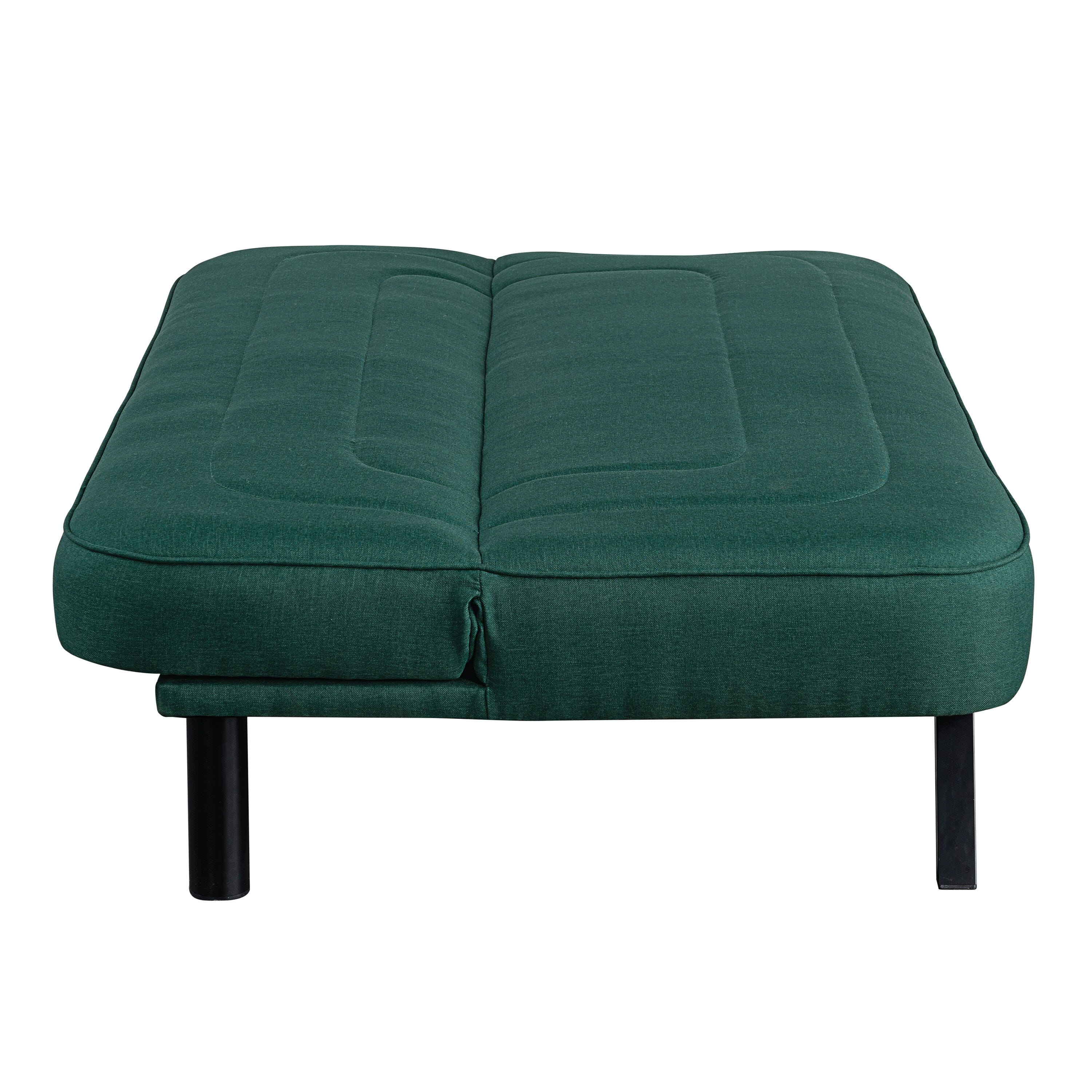 Serta Fenton Futon, Green, large